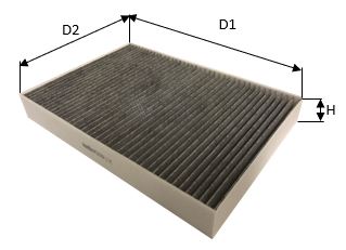 CLEAN FILTERS NC2432CA...