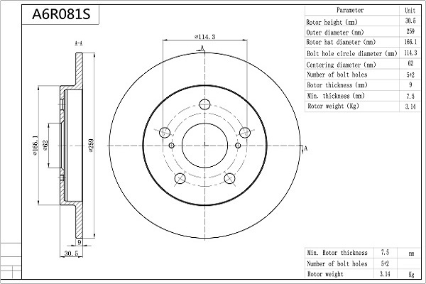 AISIN A6R081S Premium...