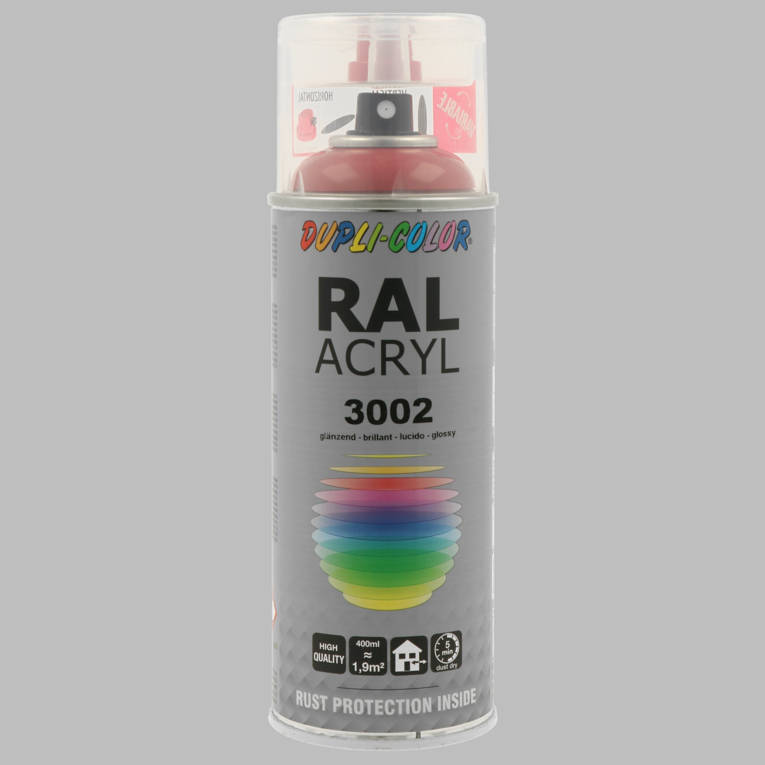 DUPLI COLOR 349577 RAL ACRYL RAL 3002 carmine red gloss 400 ml Paint