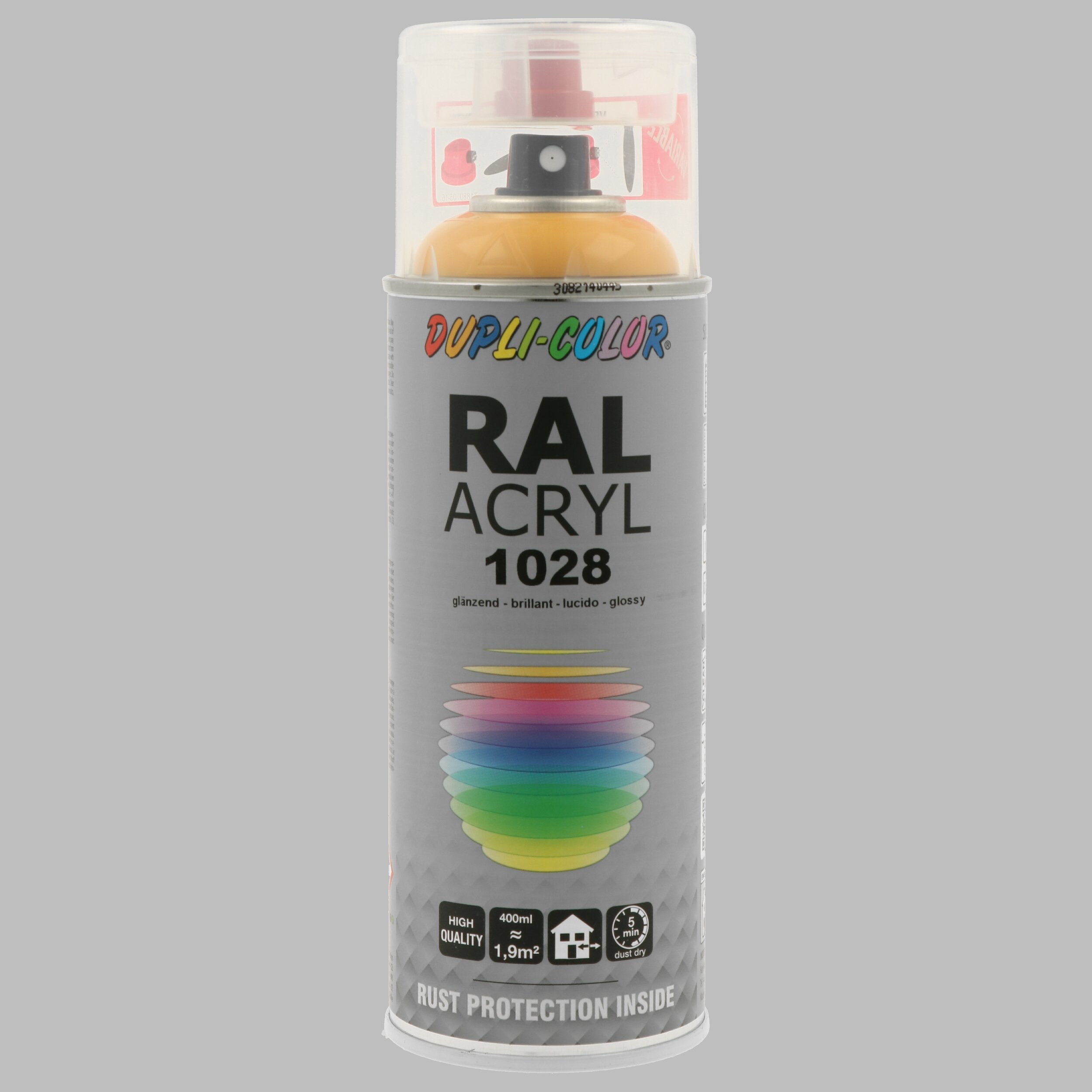 DUPLI COLOR 366086 RAL ACRYL RAL 1028 melon yellow gloss 400 ml Paint
