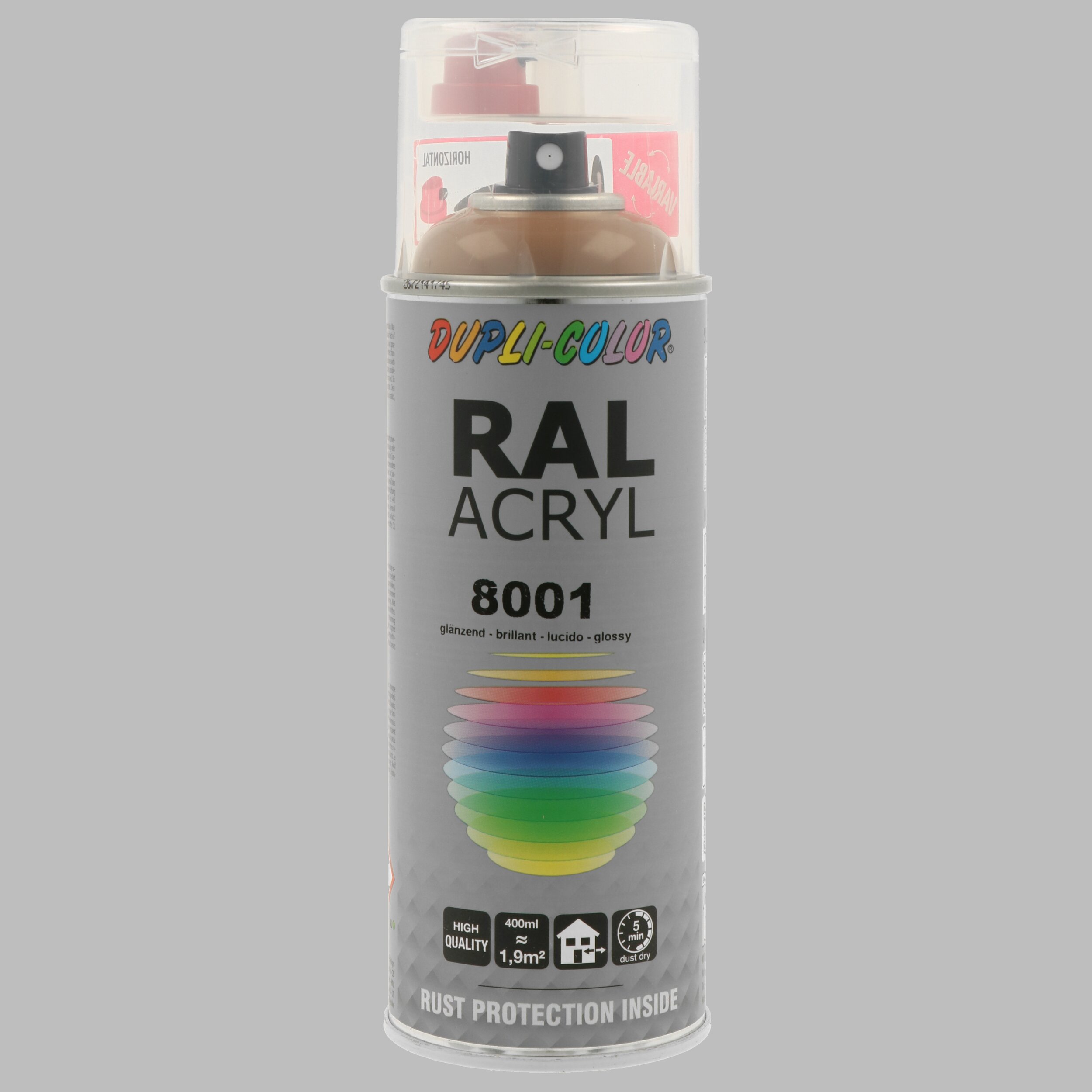 DUPLI COLOR 366208 RAL ACRYL RAL 8001 ochre brown gloss 400 ml Paint