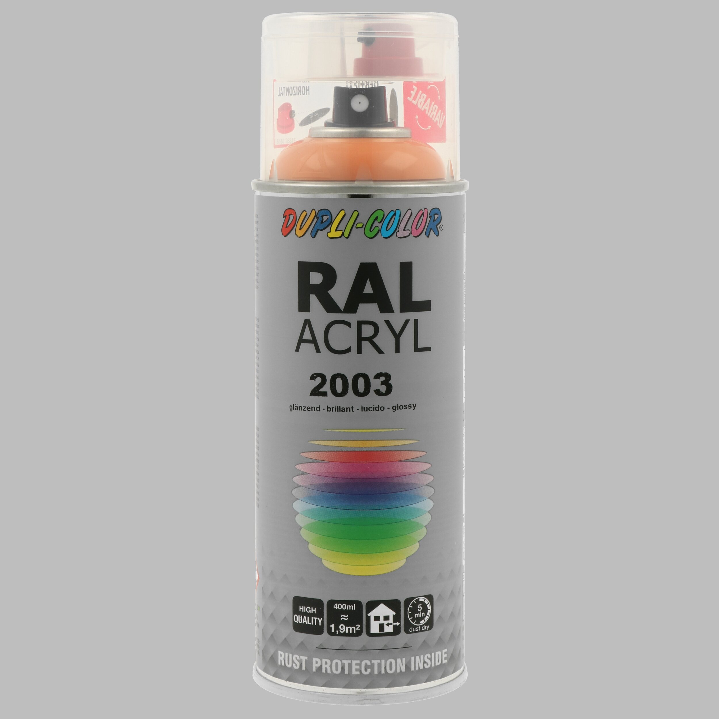 DUPLI COLOR 378089 RAL ACRYL RAL 2003 pastel orange gloss 400 ml Paint