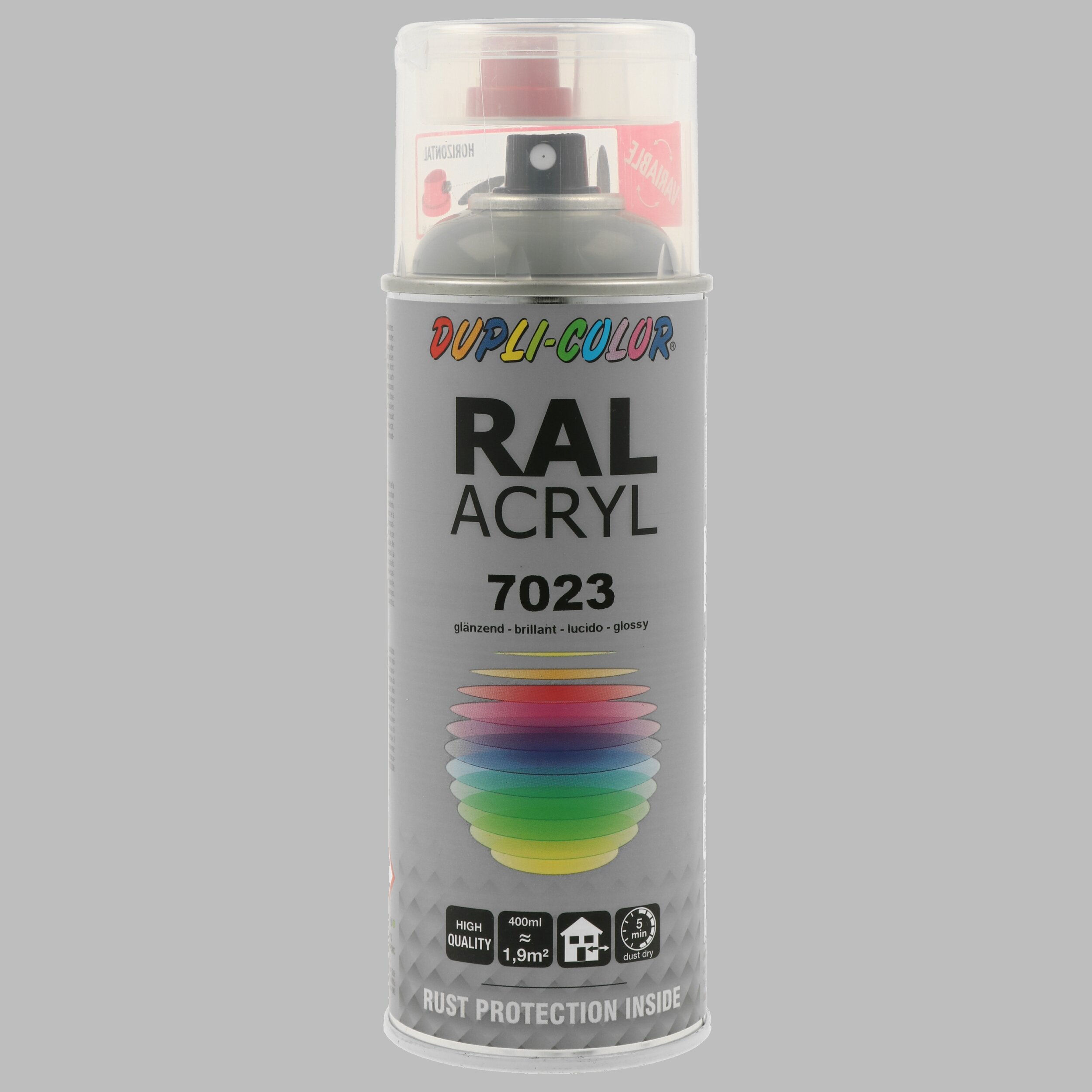 DUPLI COLOR 384332 RAL ACRYL RAL 7023 concrete grey gloss 400 ml Lak