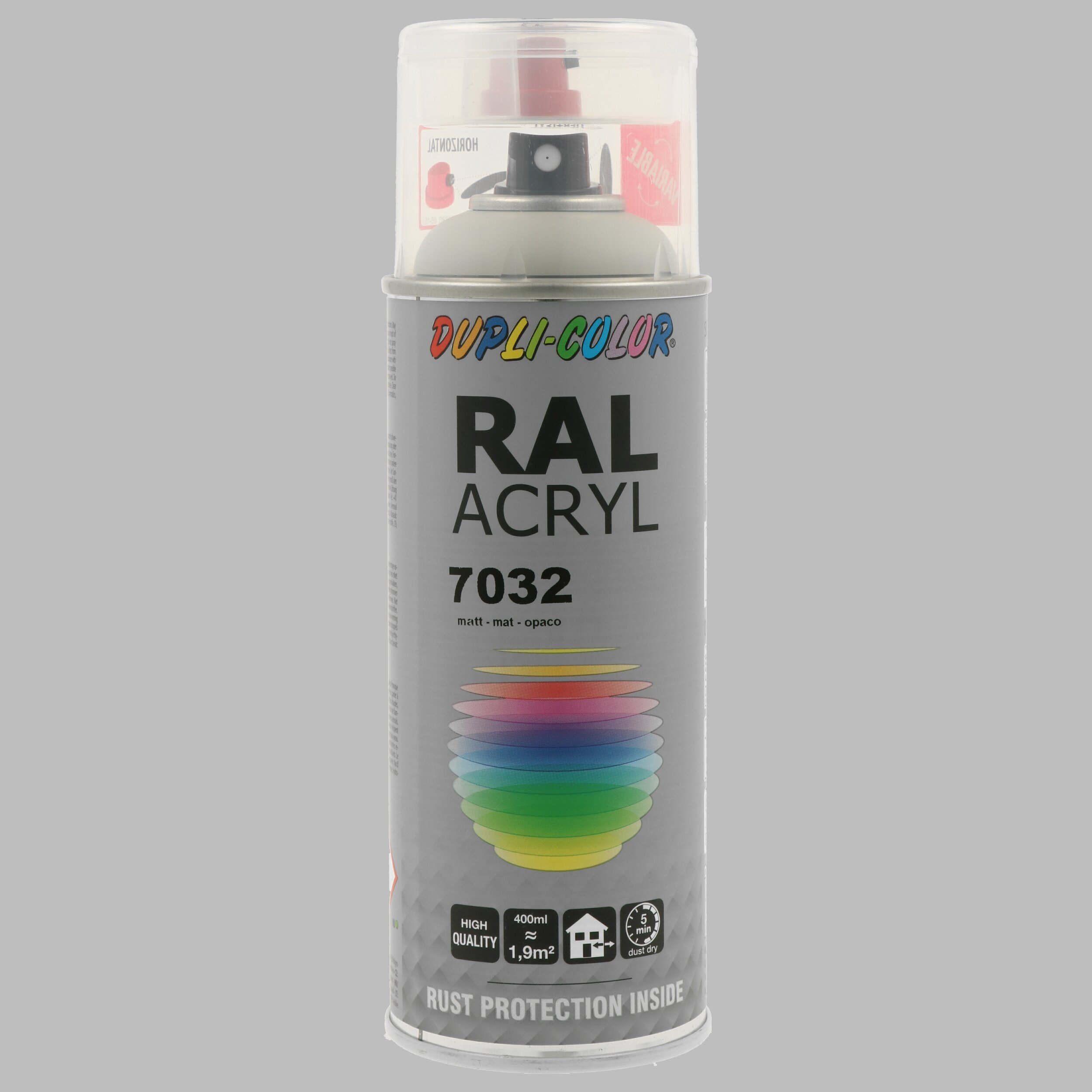 DUPLI COLOR 402326 RAL ACRYL RAL 7032 pebble grey gloss 400 ml Paint
