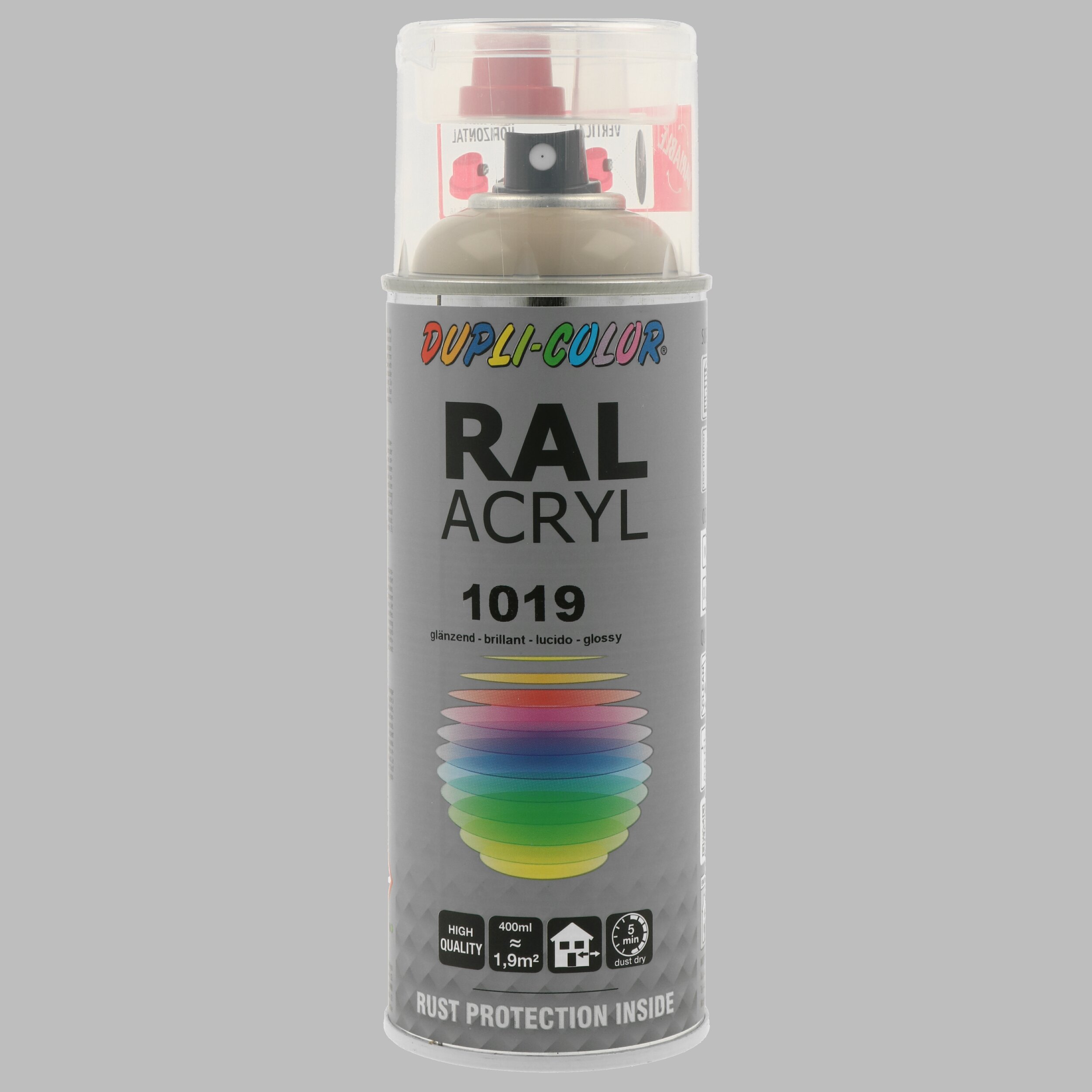 DUPLI COLOR 453182 RAL ACRYL RAL 1019 grey beige gloss 400 ml Paint