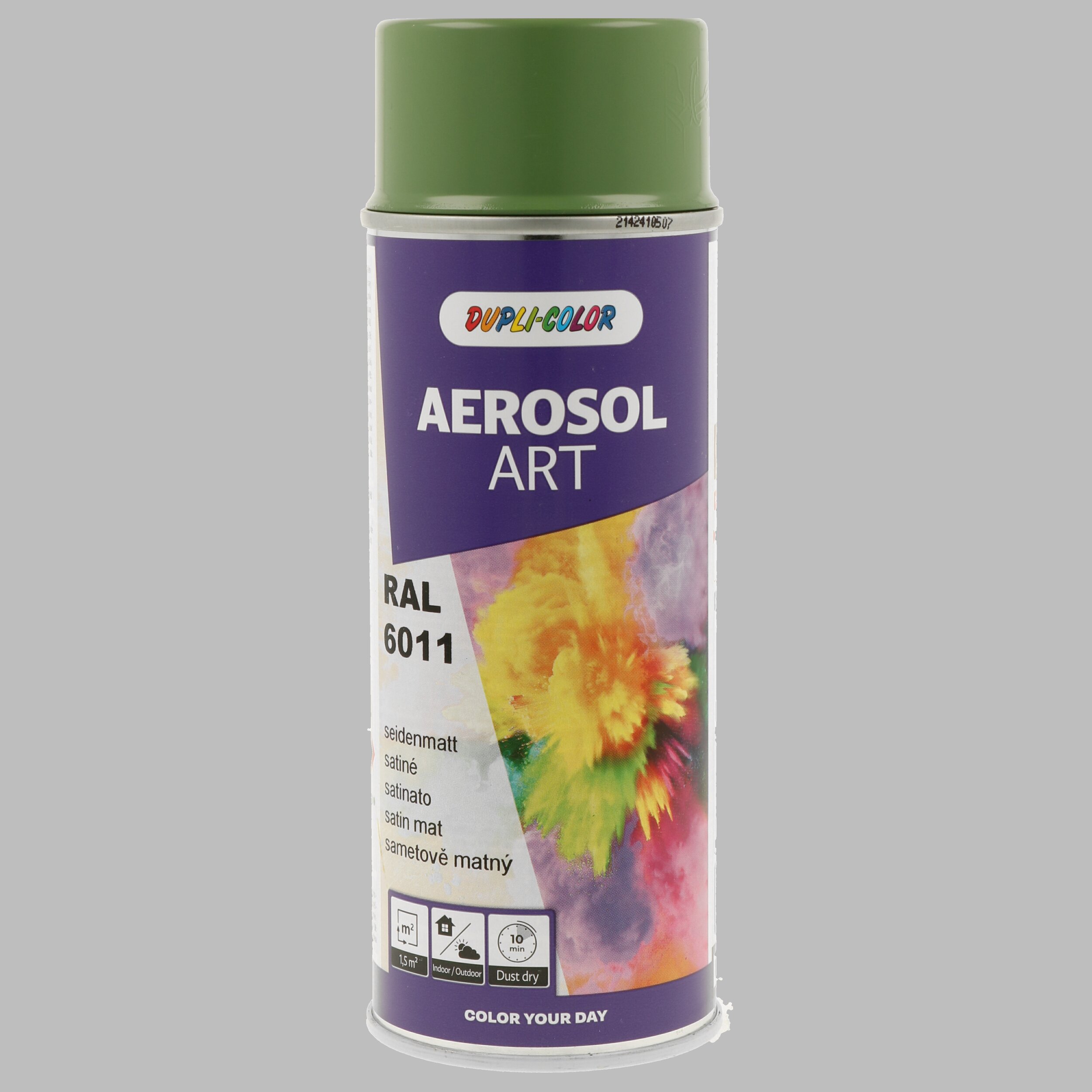 DUPLI COLOR 641909 RAL ACRYL RAL 9016 traffic white semi mat 400 ml Lak