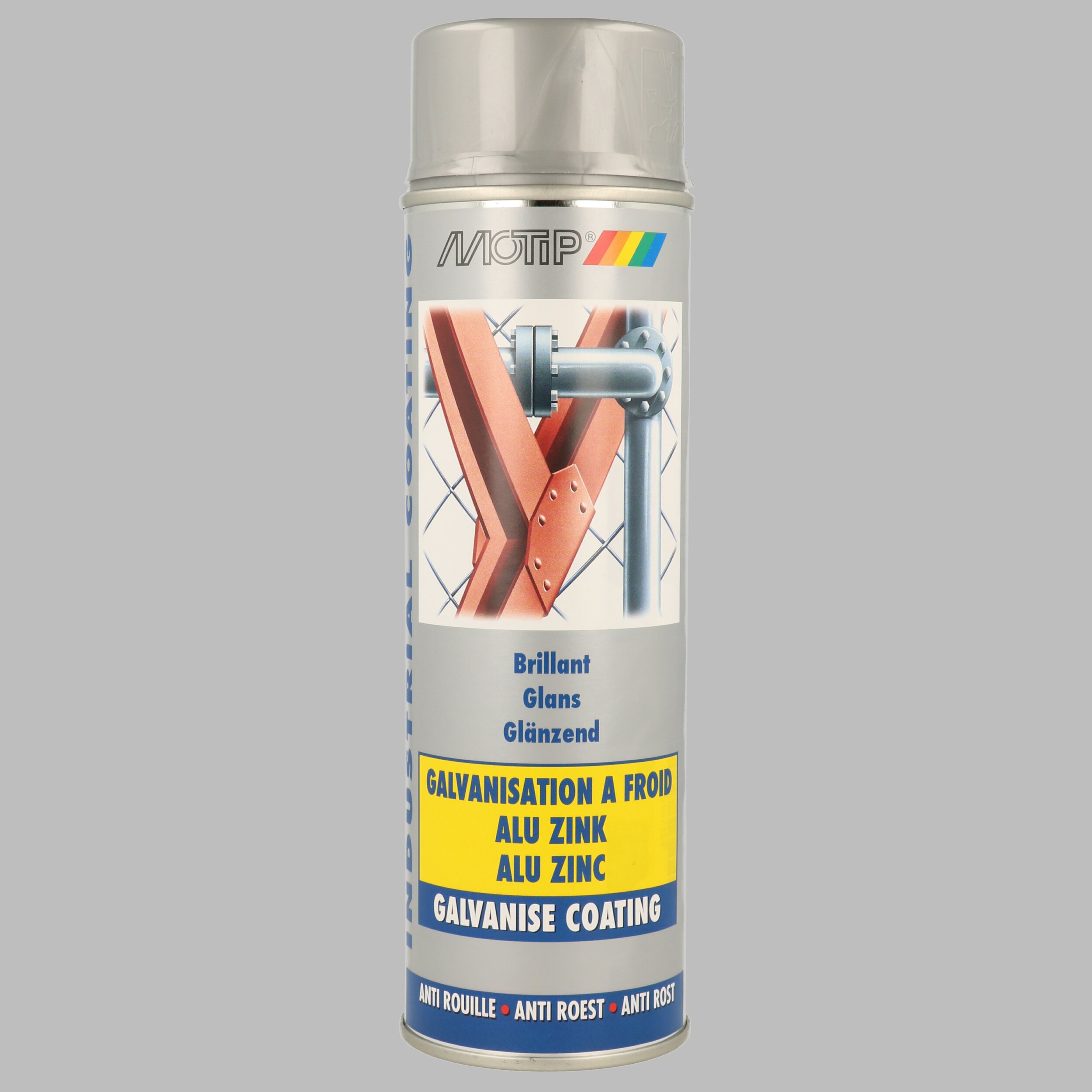 MOTIP 07302 RAL Alu-Zinkspray 500ml Zinkspray