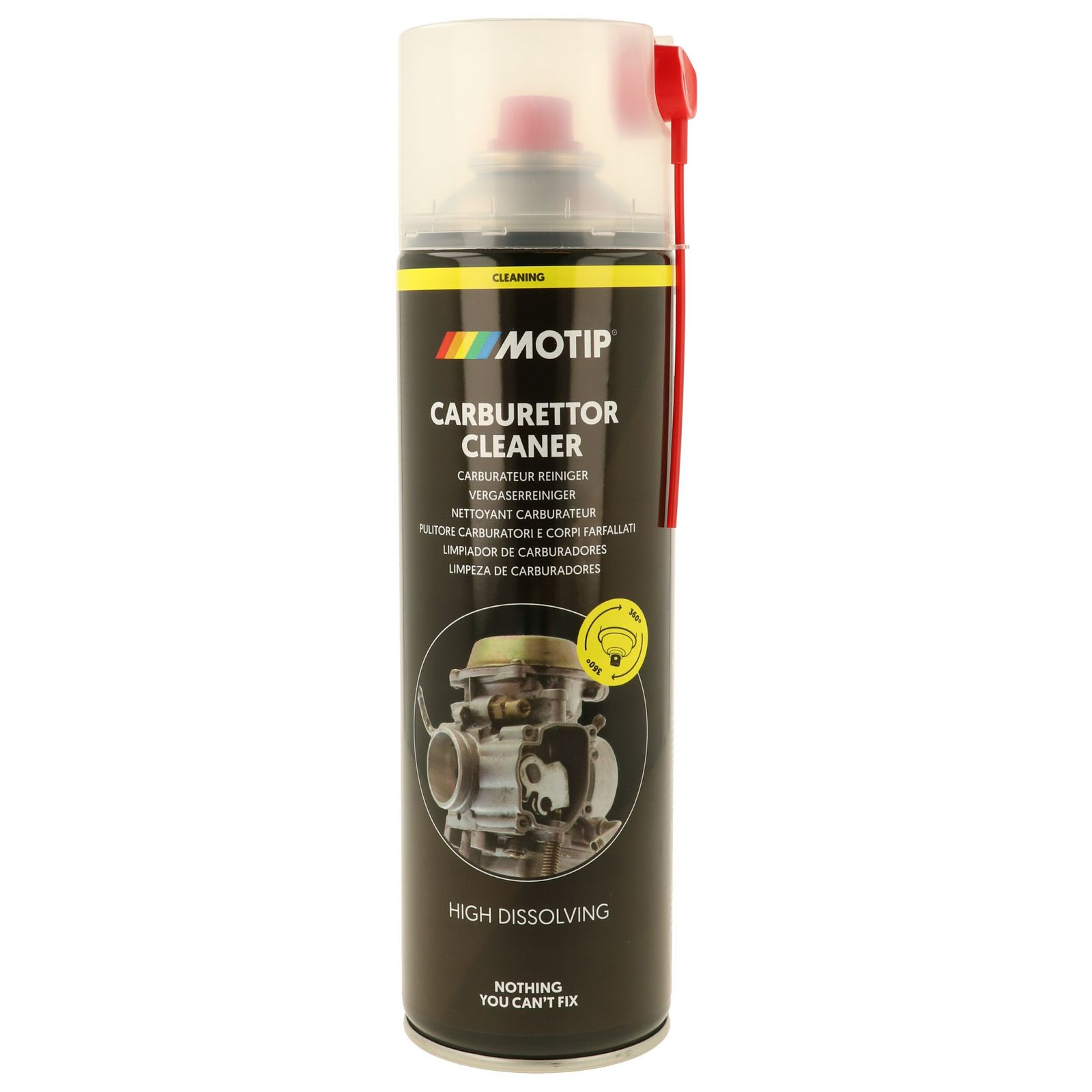 MOTIP 090510 Čistič karburátorov 500ml Čistič karburátora