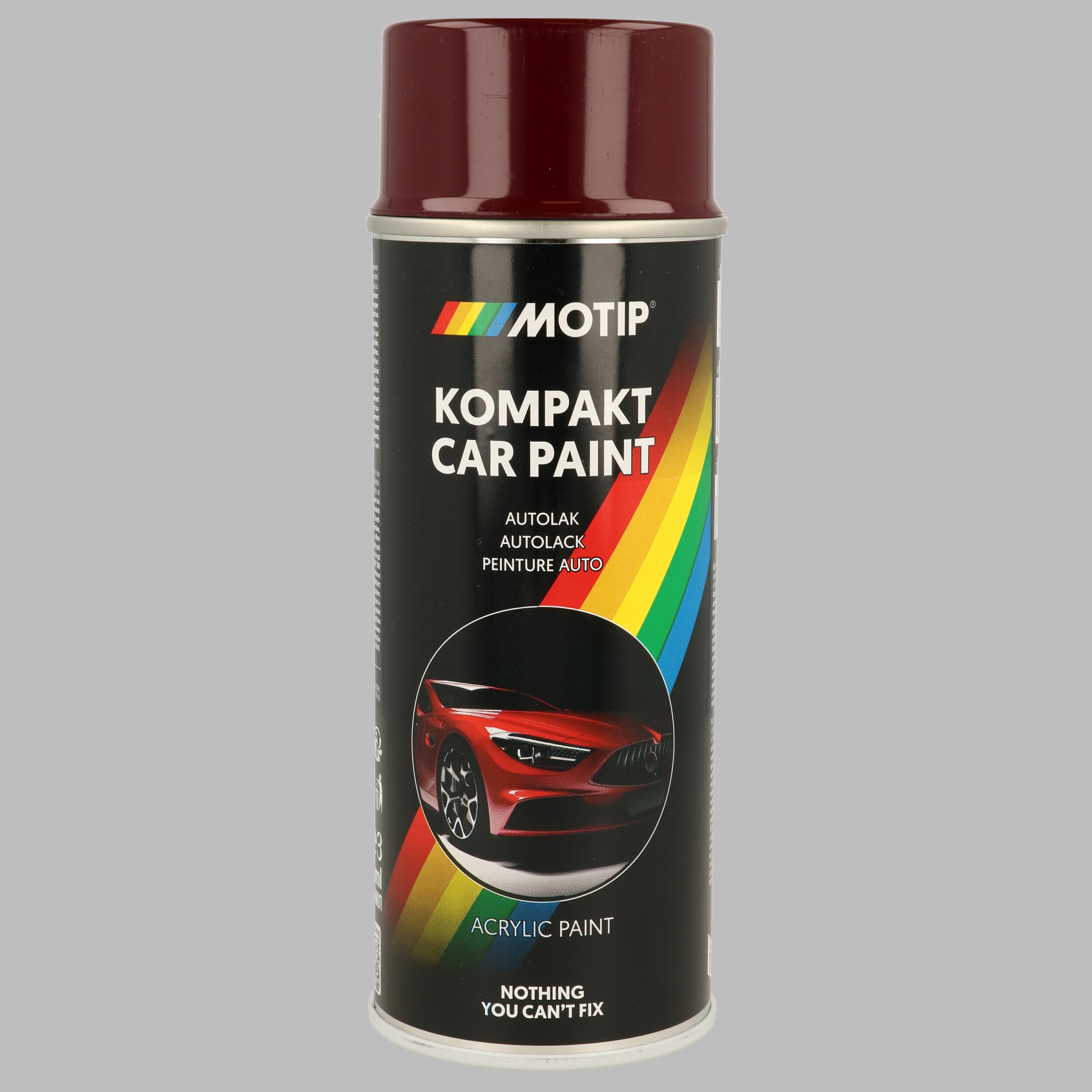 MOTIP 41010 Kompakt 41010 rot hochglänzend 400ml Fahrzeug-Kombinationslack