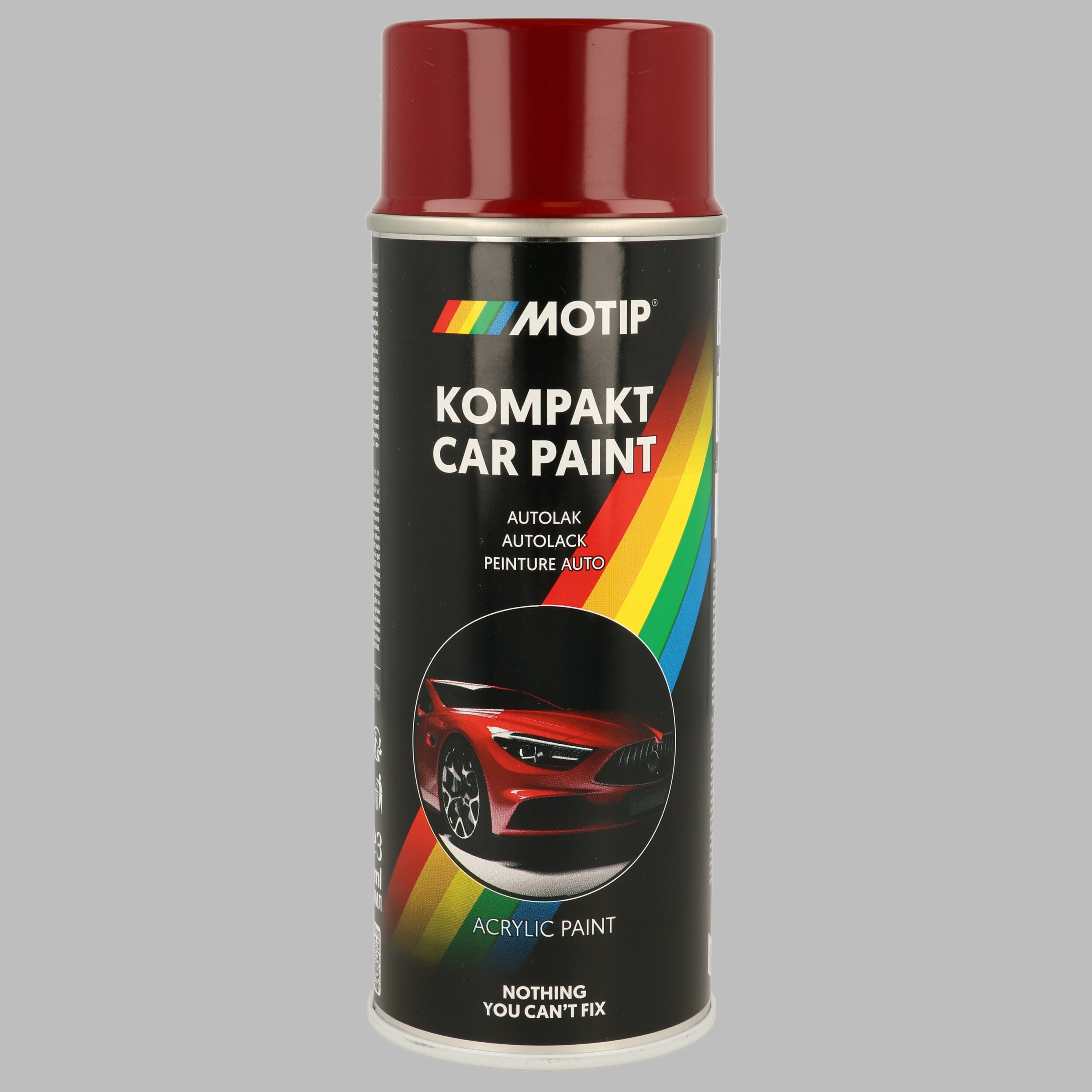 MOTIP 41180 Kompakt 41180 rot hochglänzend 400ml Fahrzeug-Kombinationslack