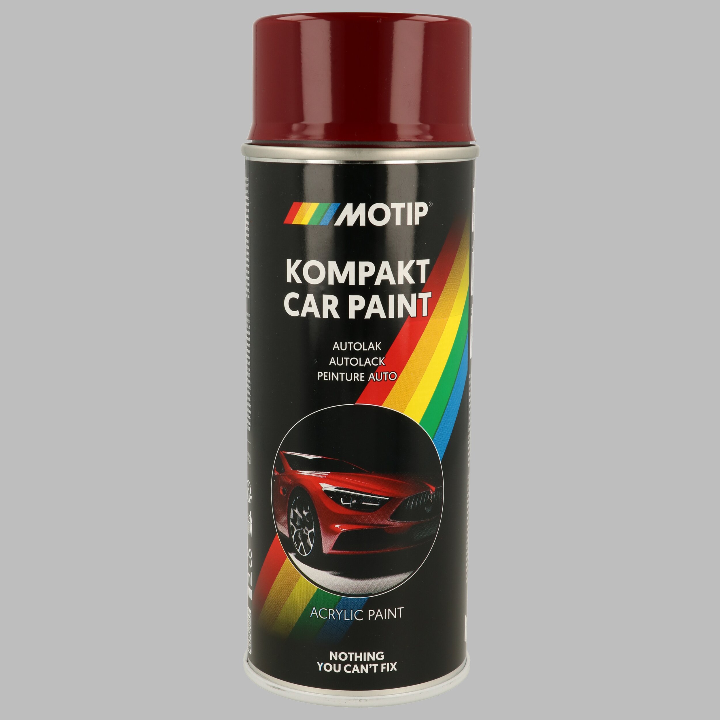 MOTIP 41190 Kompakt 41190 rot hochglänzend 400ml Fahrzeug-Kombinationslack