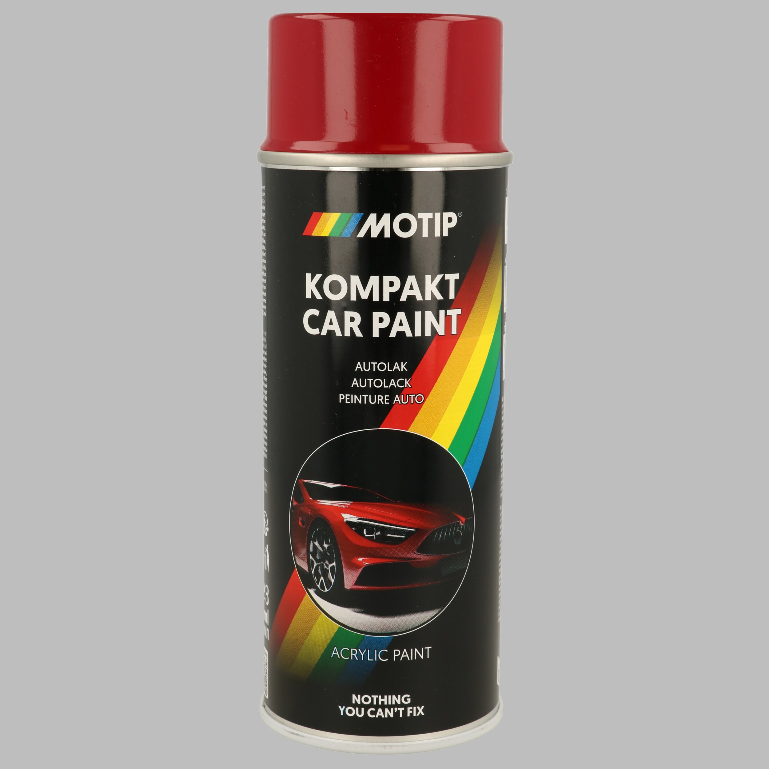 MOTIP 41340 Kompakt 41340 rot hochglänzend 400ml Fahrzeug-Kombinationslack