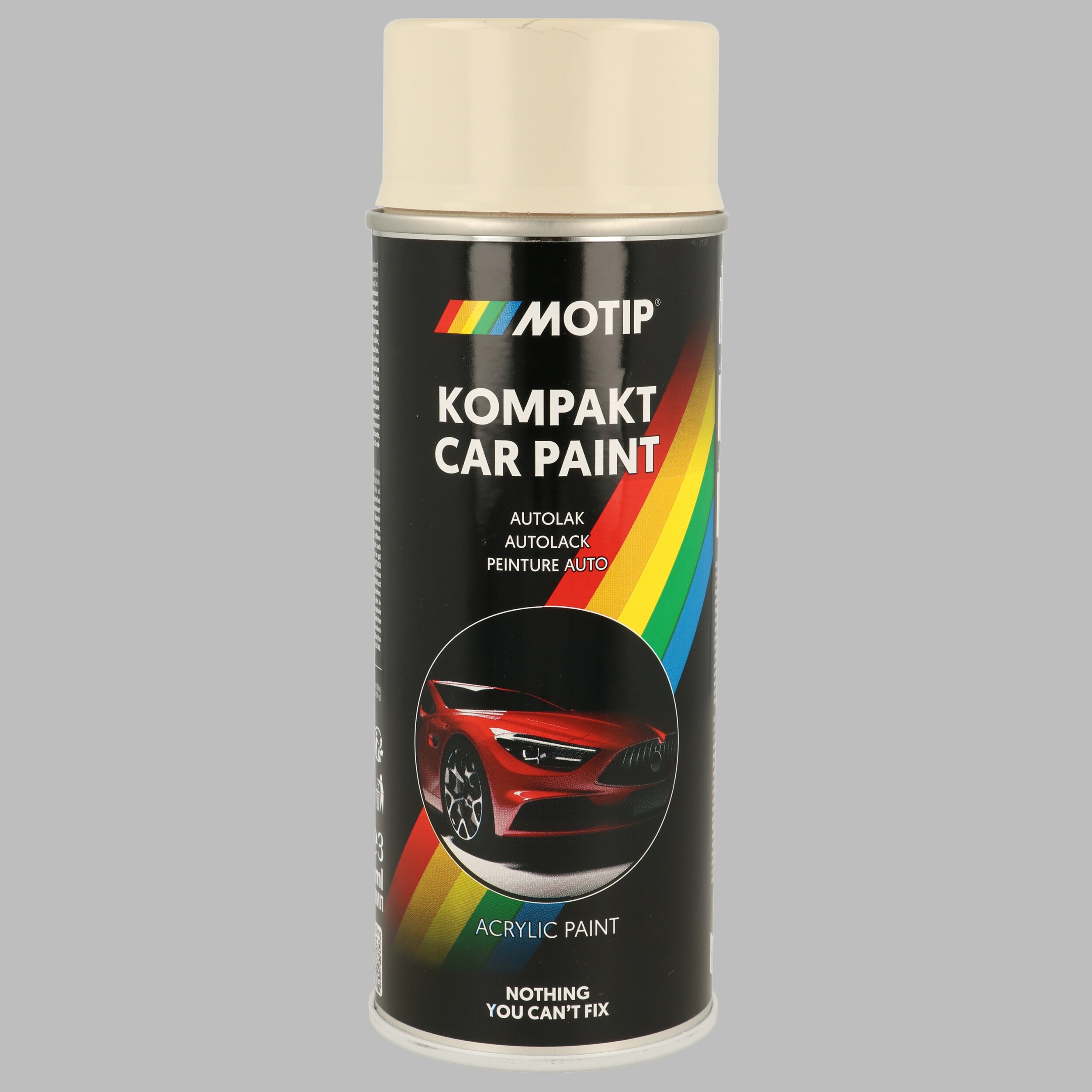 MOTIP 46050 Kompakt weiß hochglänzend 400 ml Fahrzeug-Kombinationslack