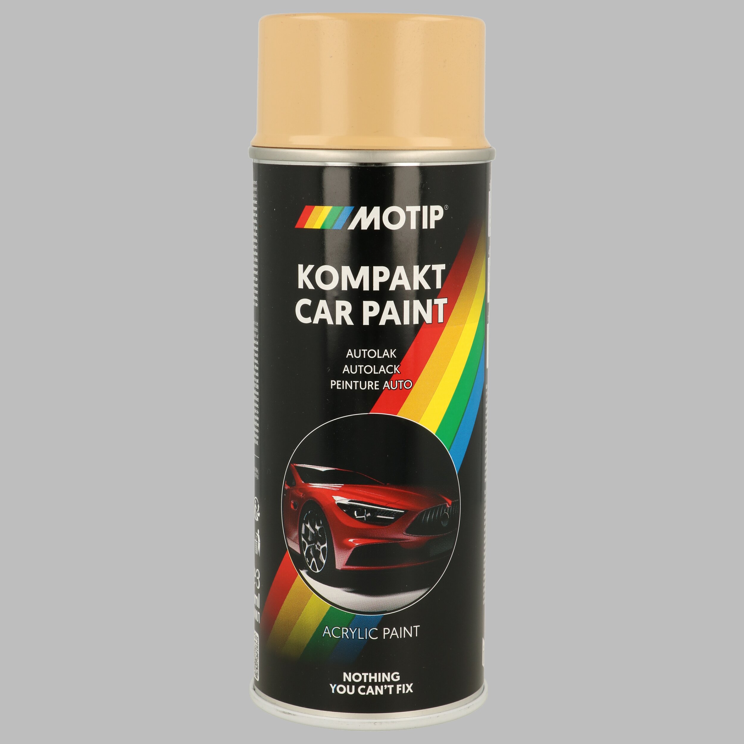MOTIP 51039 Kompakt grau metallic 400 ml Fahrzeug-Kombinationslack