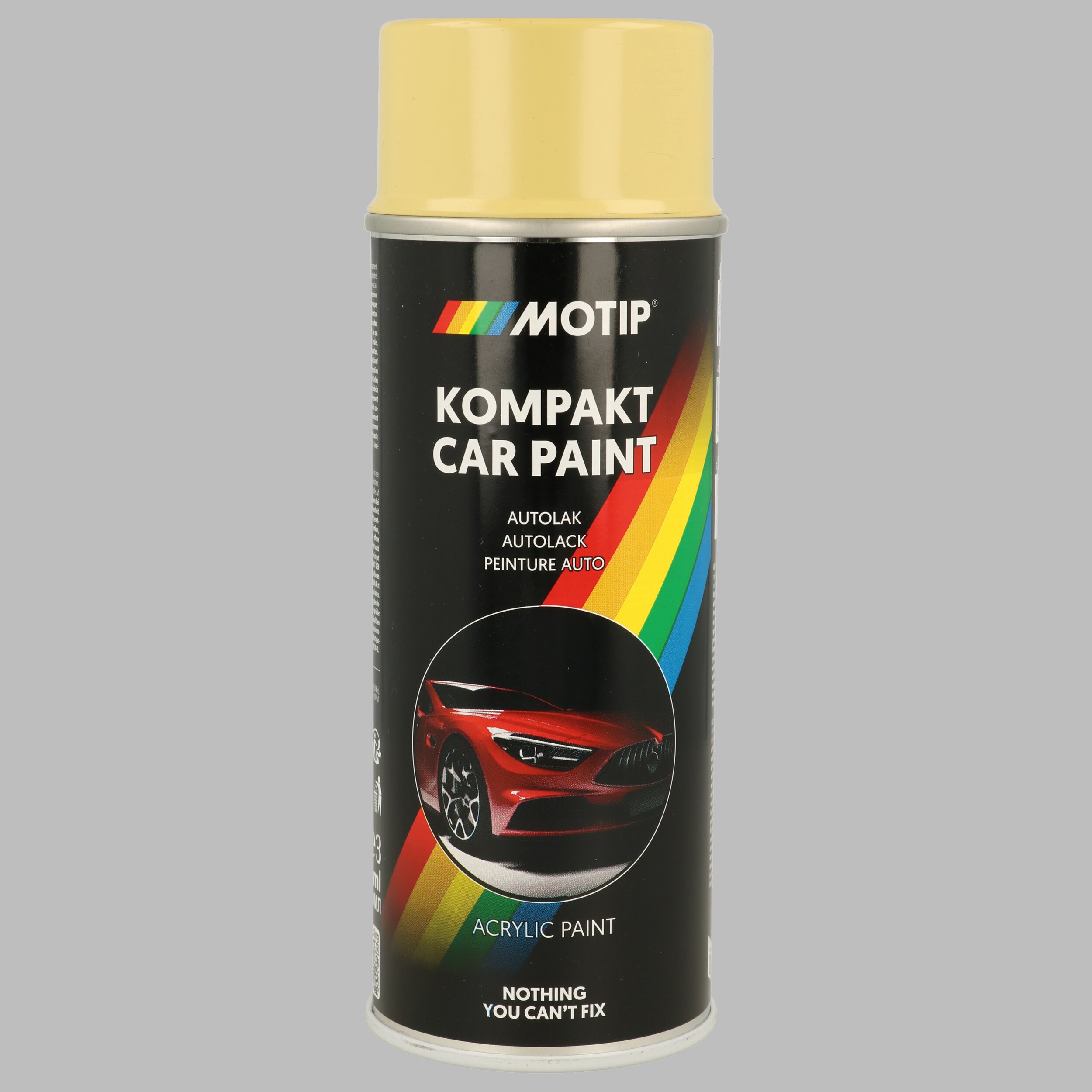 MOTIP 46695 Kompakt gelb metallic 400 ml Fahrzeug-Kombinationslack
