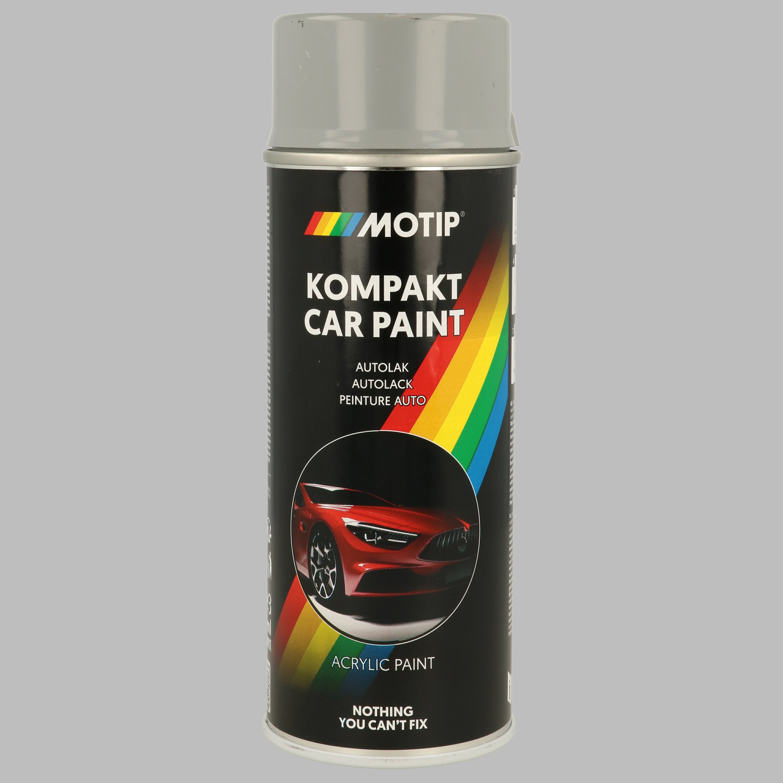 MOTIP 46801 Kompakt grau hochglänzend 400 ml Fahrzeug-Kombinationslack