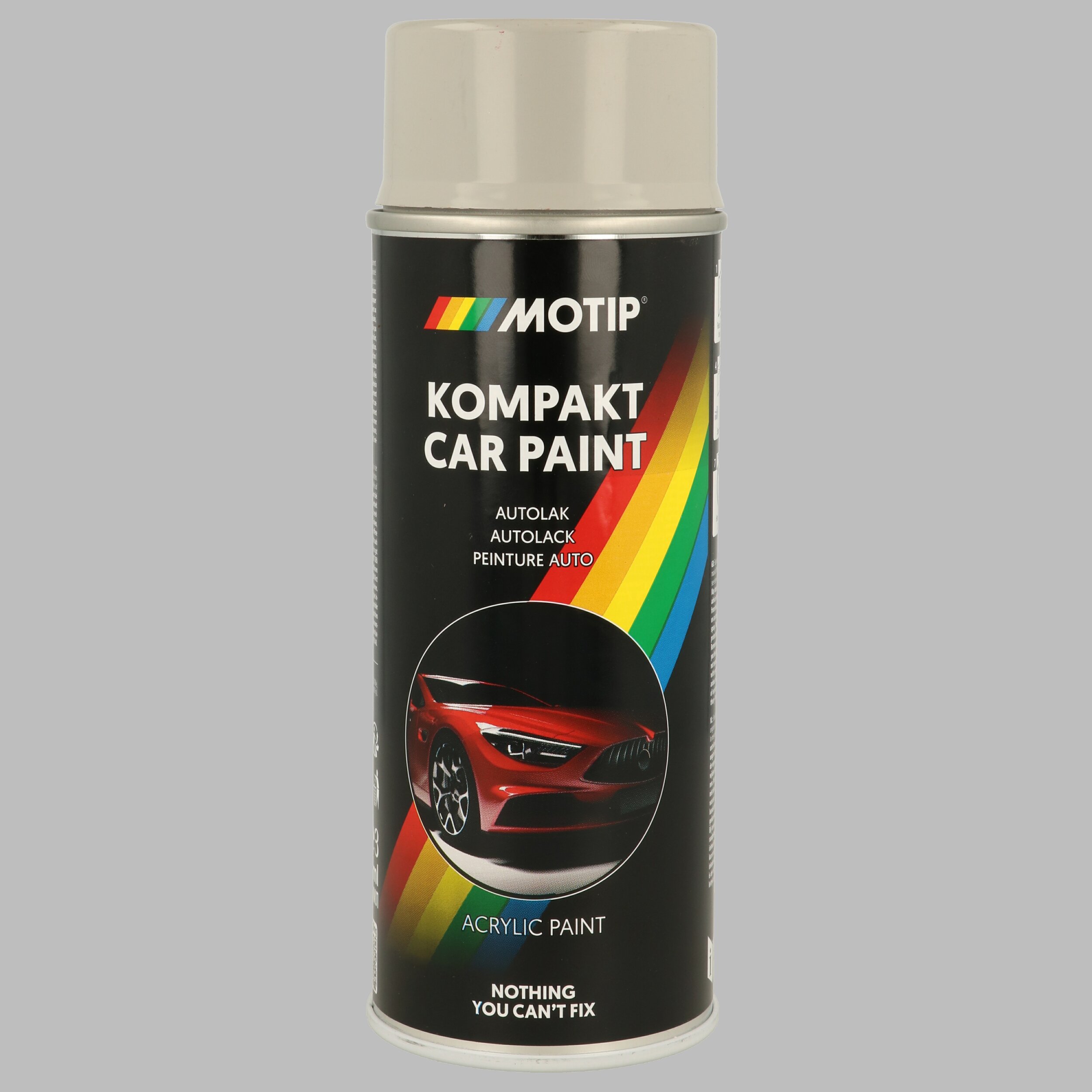 MOTIP 51030 Kompakt grau metallic 400 ml Fahrzeug-Kombinationslack