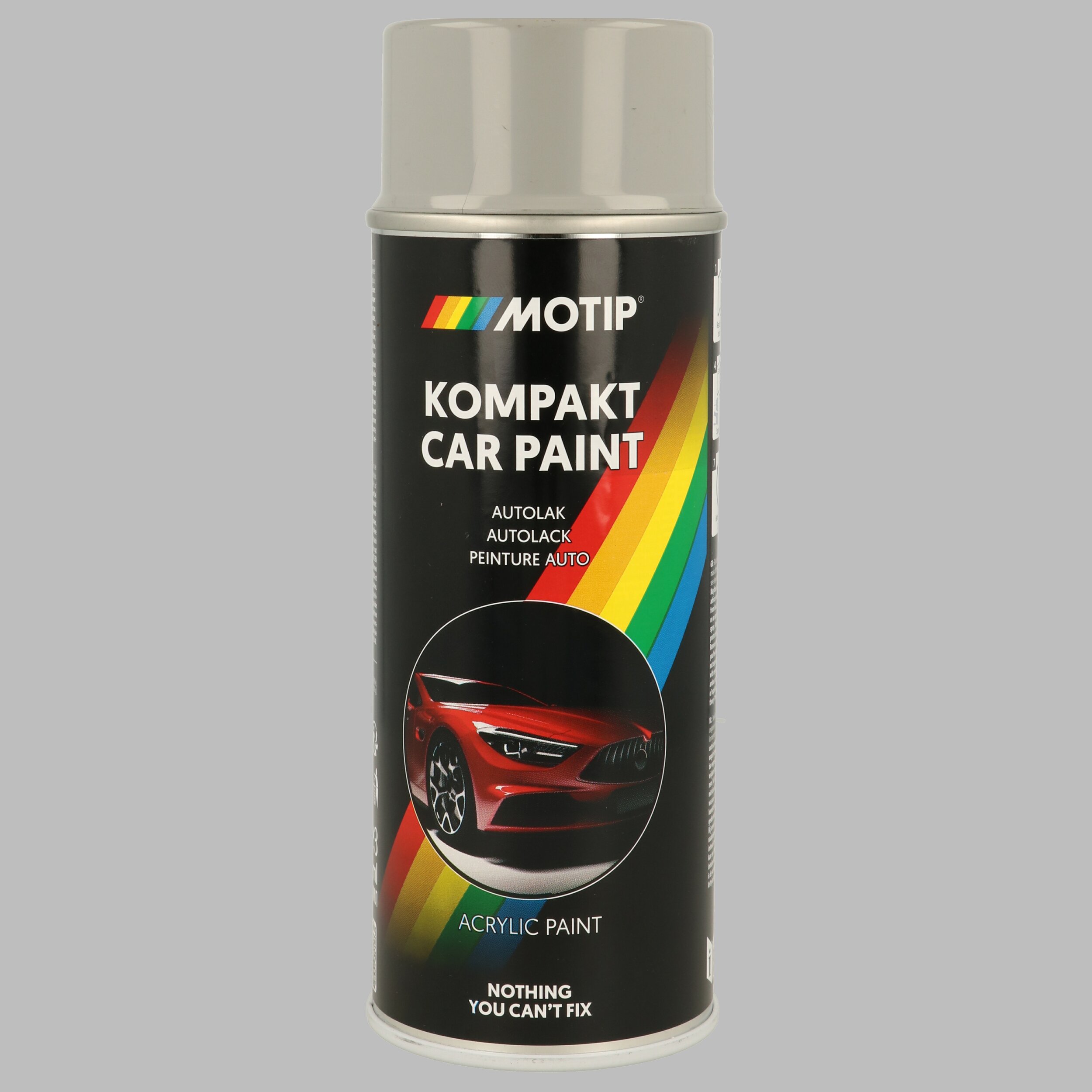 MOTIP 46803 Kompakt grau hochglänzend 400 ml Fahrzeug-Kombinationslack