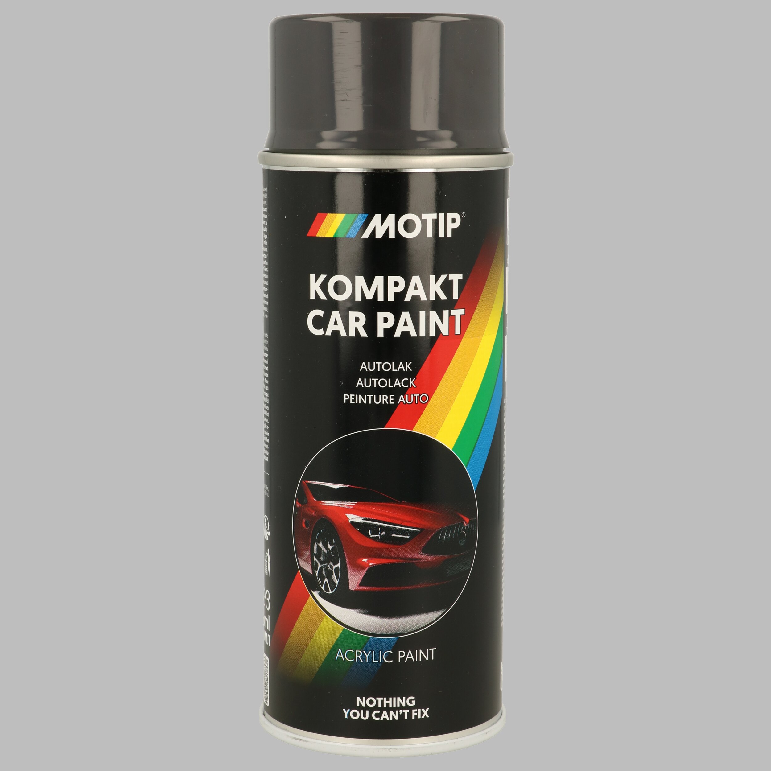 MOTIP 46816 Kompakt grau hochglänzend 400 ml Fahrzeug-Kombinationslack