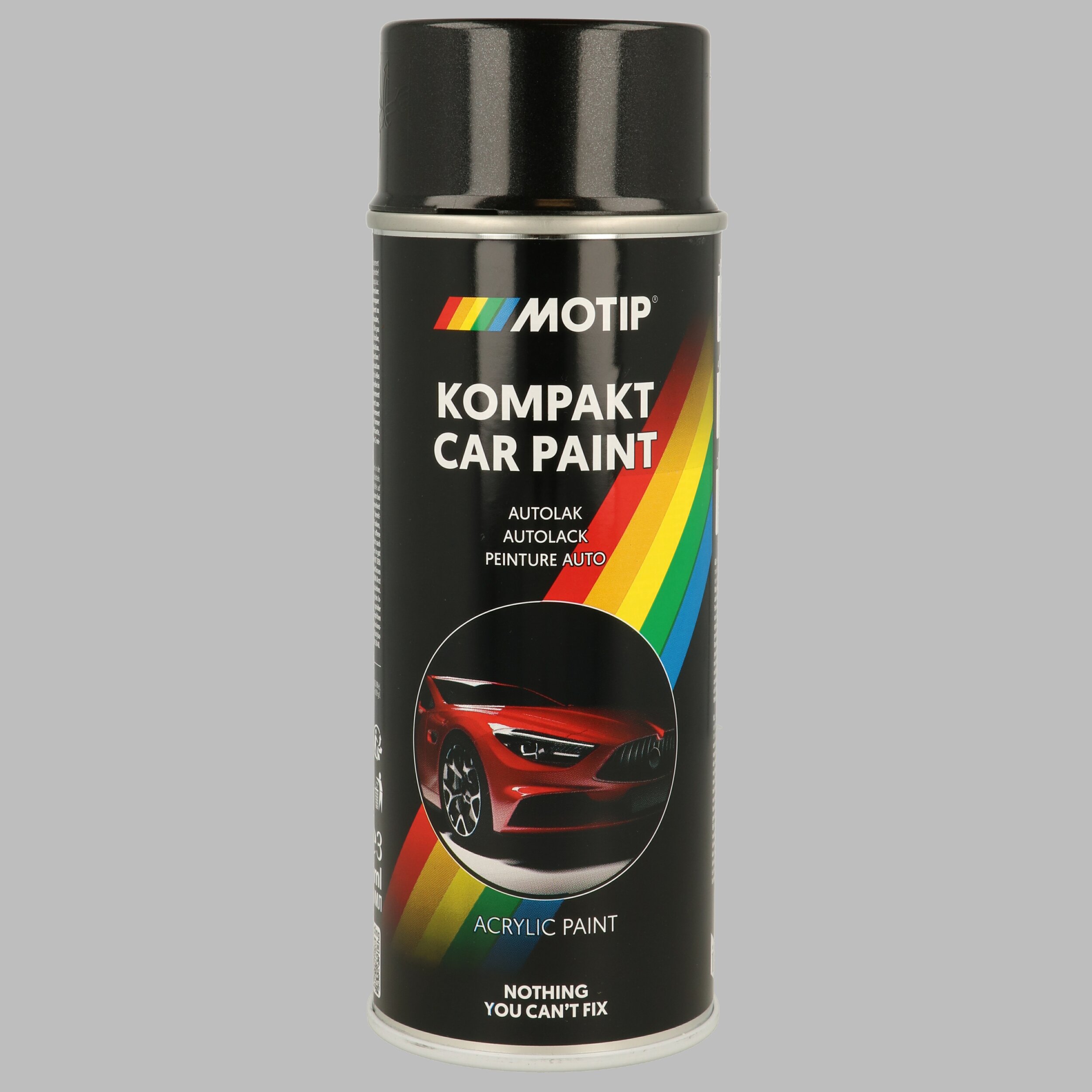 MOTIP 51024 Kompakt schwarz metallic 400 ml Fahrzeug-Kombinationslack