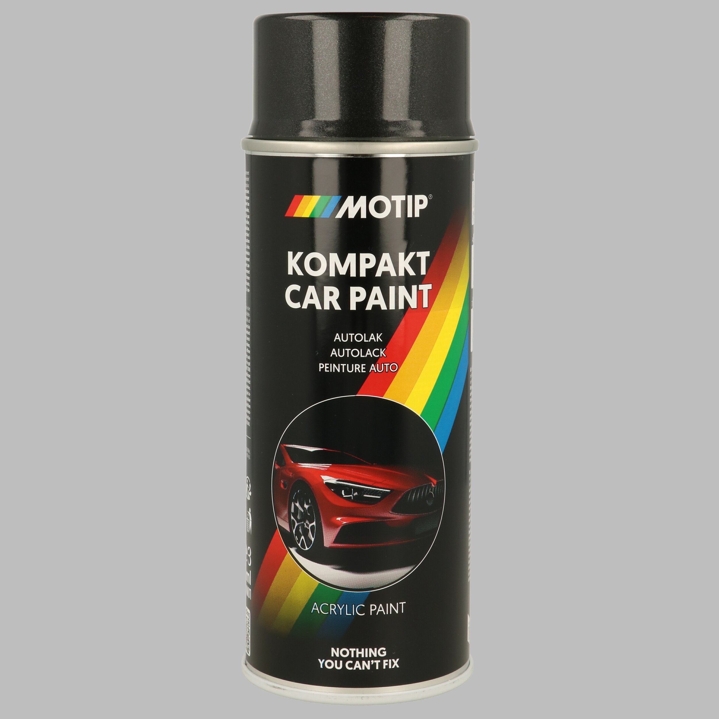 MOTIP 51026 Kompakt schwarz metallic 400 ml Fahrzeug-Kombinationslack