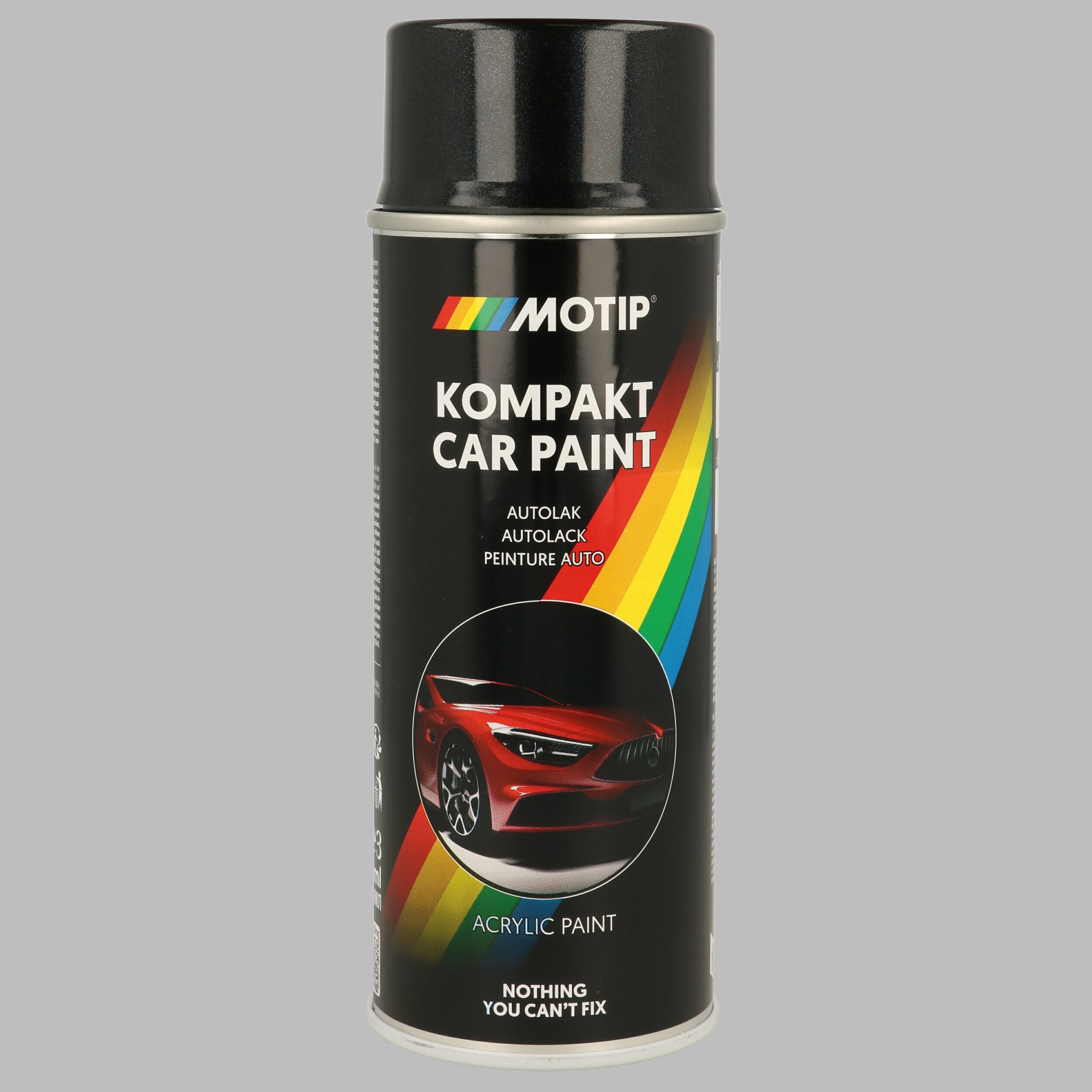 MOTIP 51027 Kompakt schwarz metallic 400 ml Fahrzeug-Kombinationslack