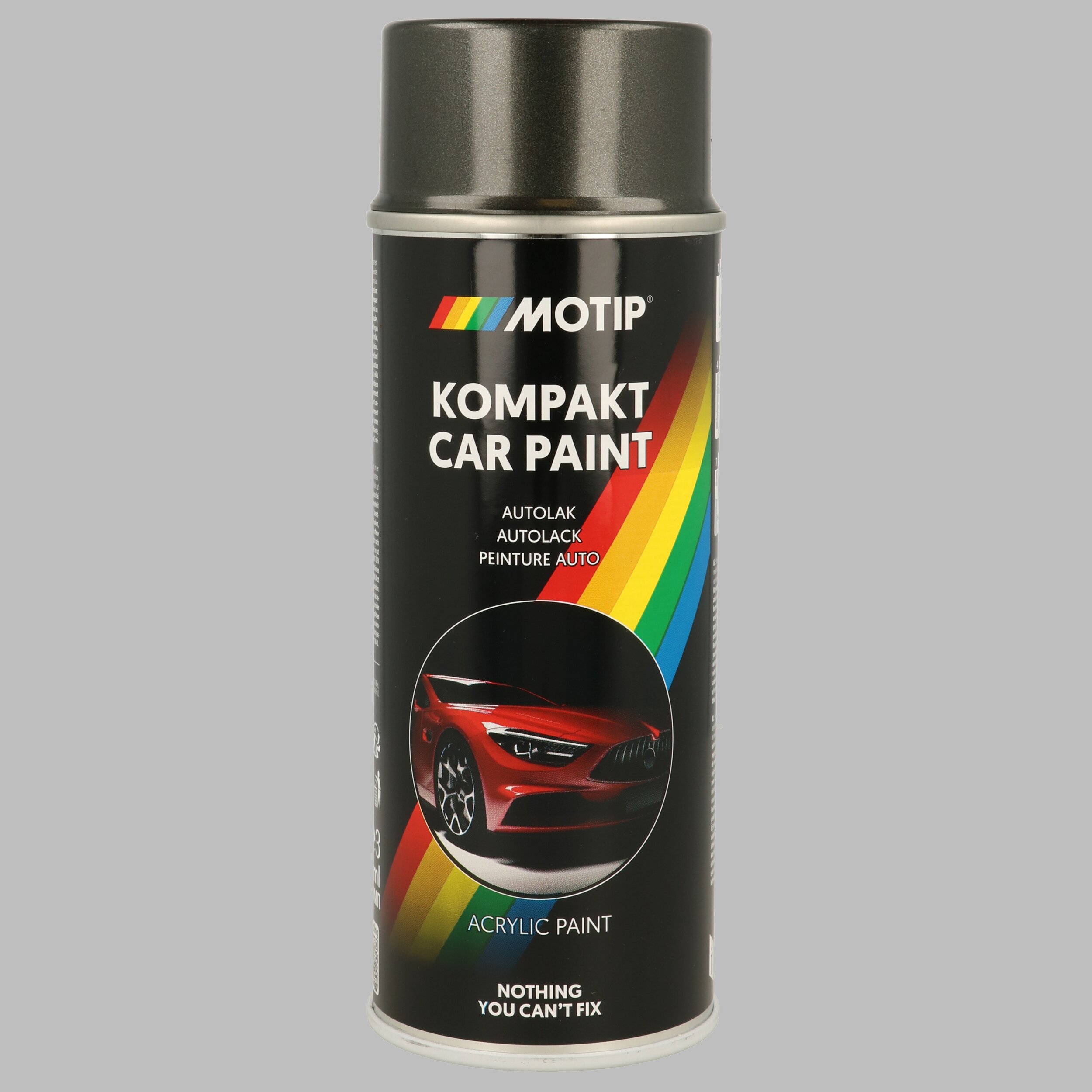 MOTIP 51045 Kompakt grau metallic 400 ml Fahrzeug-Kombinationslack