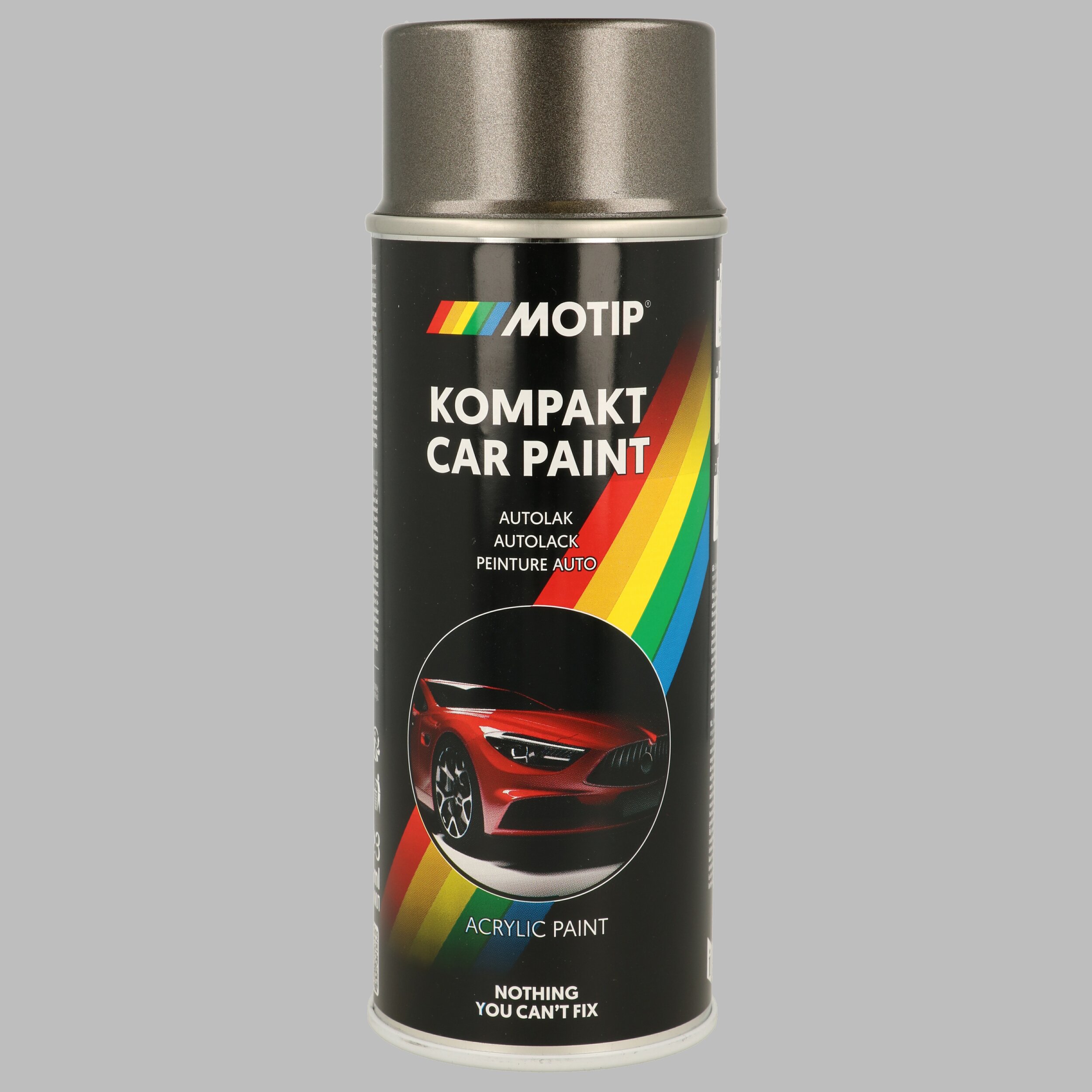 MOTIP 51047 Kompakt grau metallic 400 ml Fahrzeug-Kombinationslack