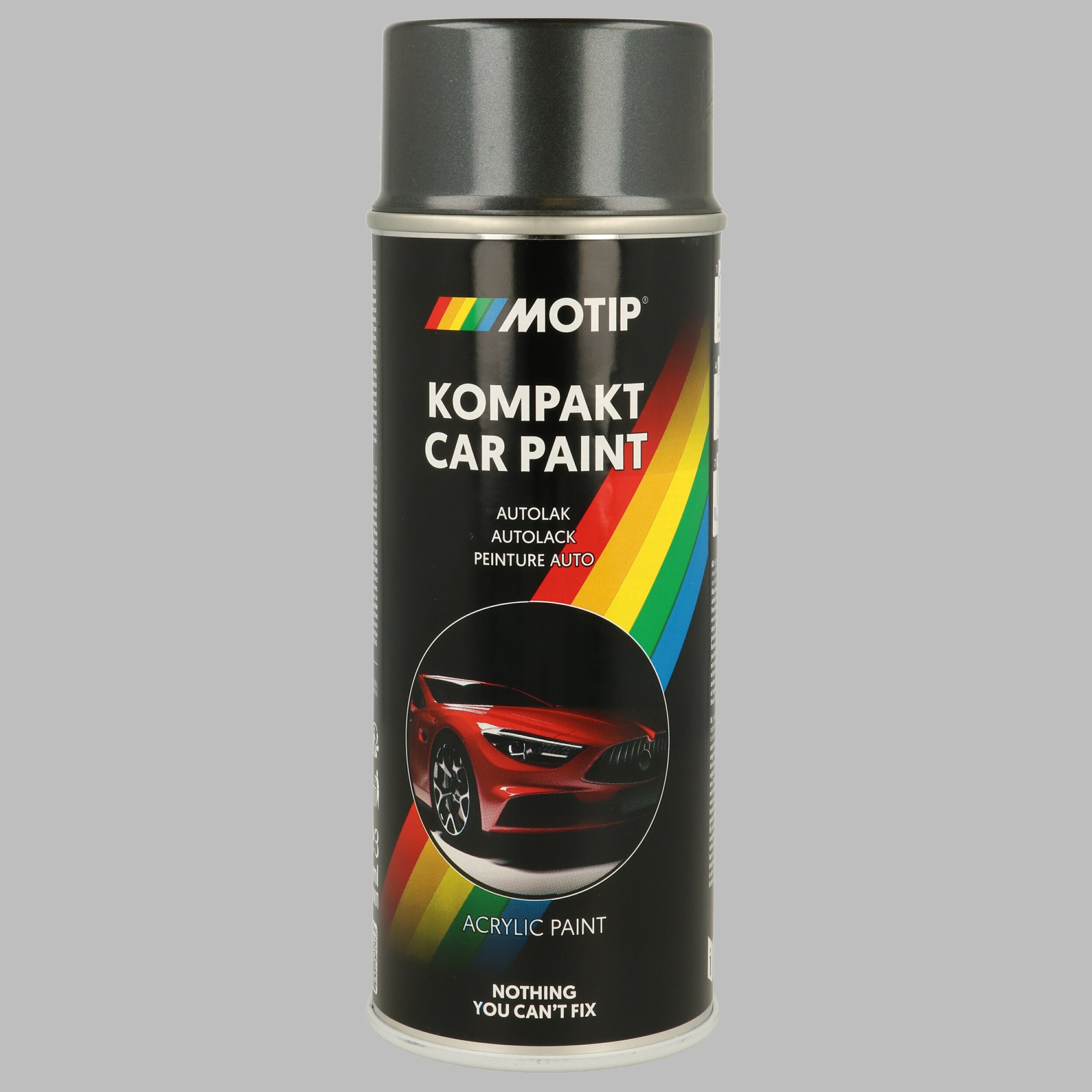 MOTIP 51072 Kompakt grau metallic 400 ml Fahrzeug-Kombinationslack