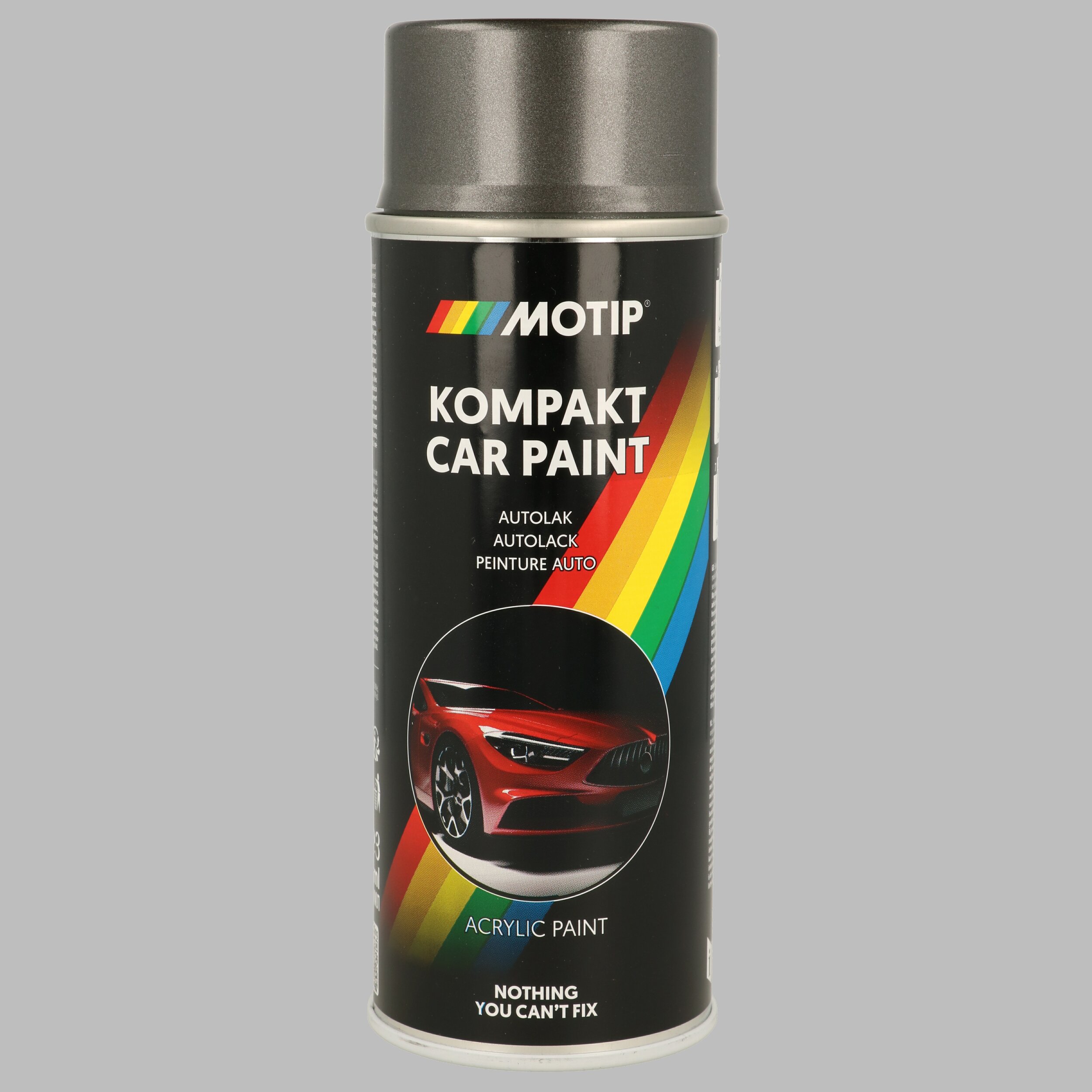 MOTIP 51073 Kompakt grau metallic 400 ml Fahrzeug-Kombinationslack
