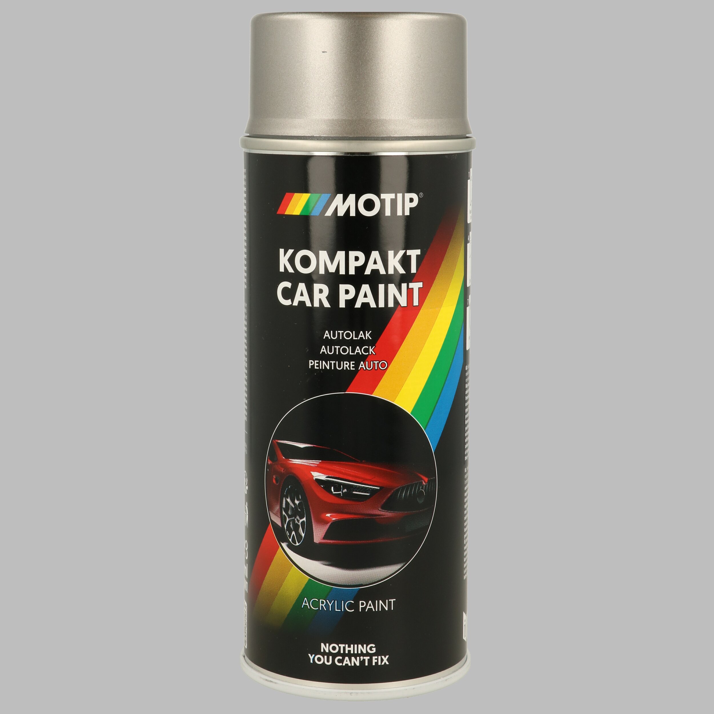 MOTIP 51081 Kompakt grau metallic 400 ml Fahrzeug-Kombinationslack