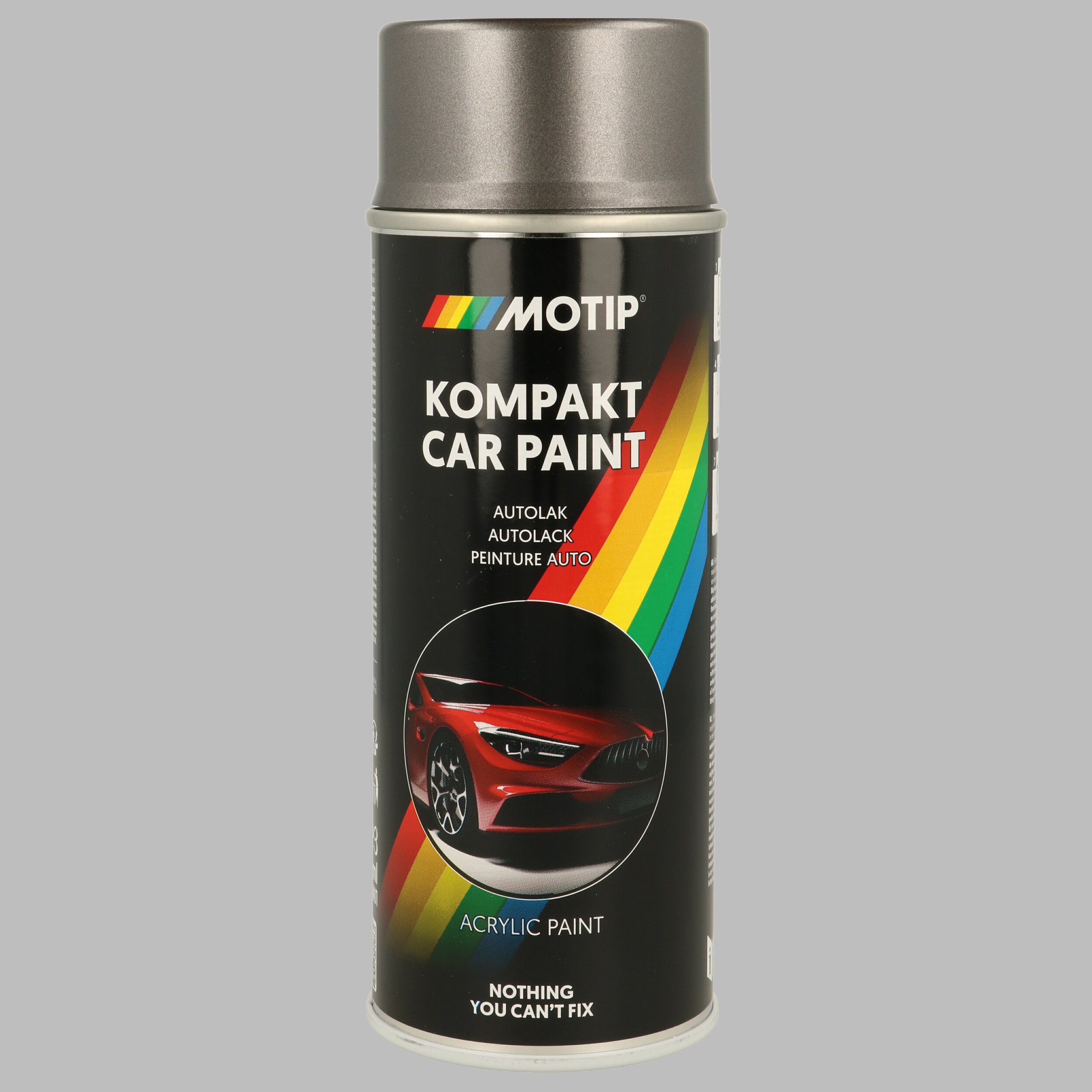 MOTIP 51084 Kompakt grau metallic 400 ml Fahrzeug-Kombinationslack