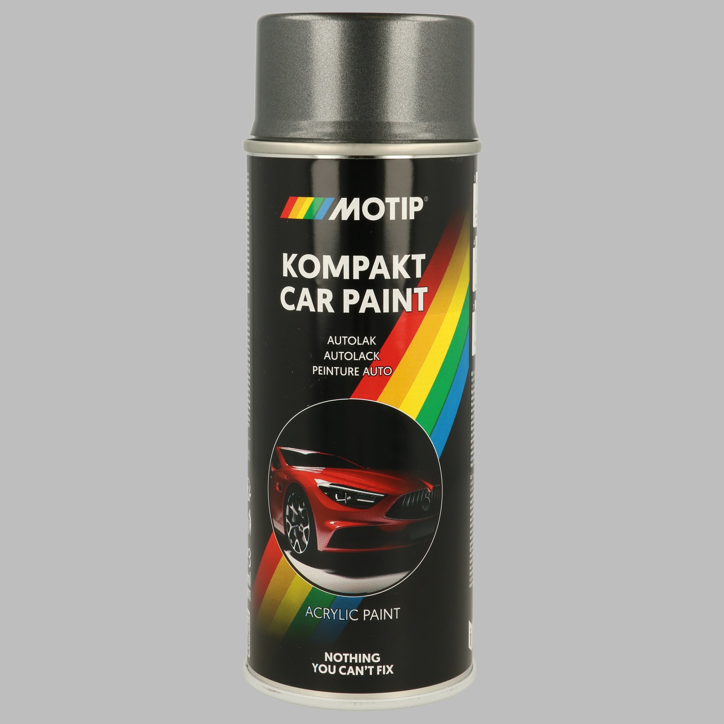 MOTIP 51085 Kompakt grau metallic 400 ml Fahrzeug-Kombinationslack