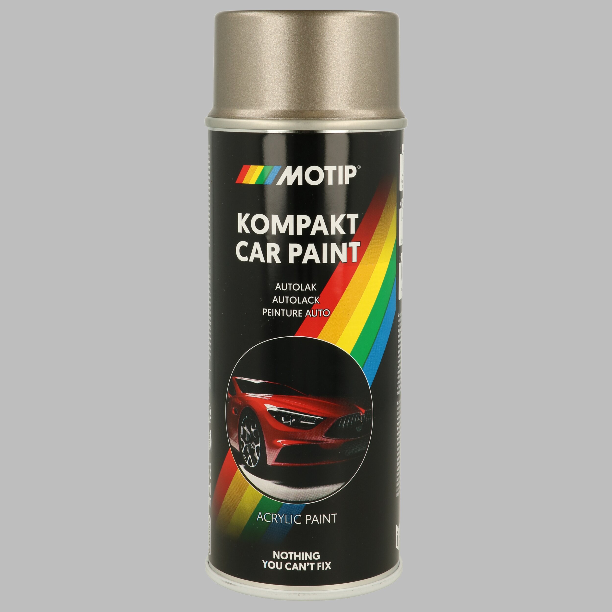 MOTIP 51087 Kompakt grau metallic 400 ml Fahrzeug-Kombinationslack