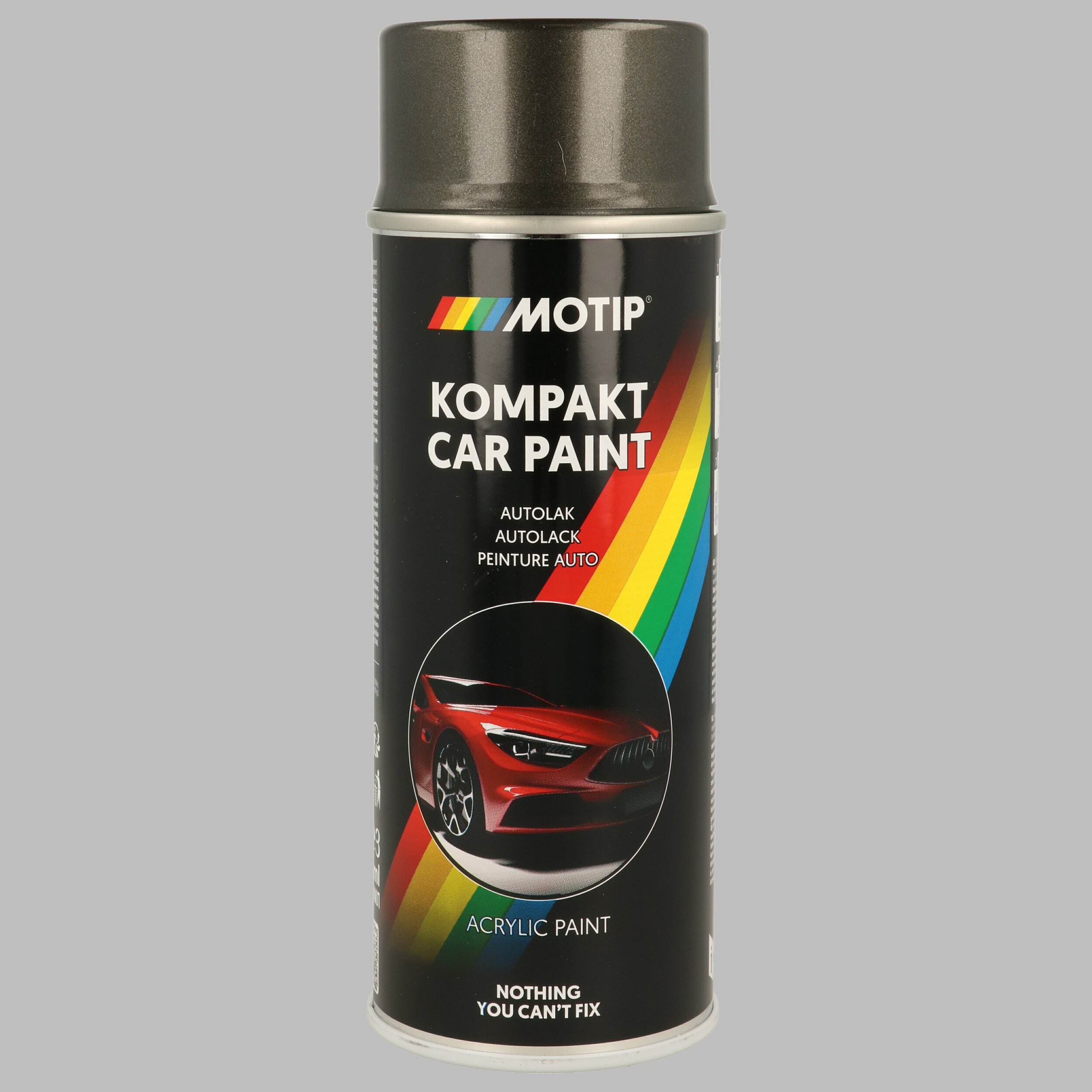 MOTIP 51100 Kompakt grau metallic 400 ml Fahrzeug-Kombinationslack