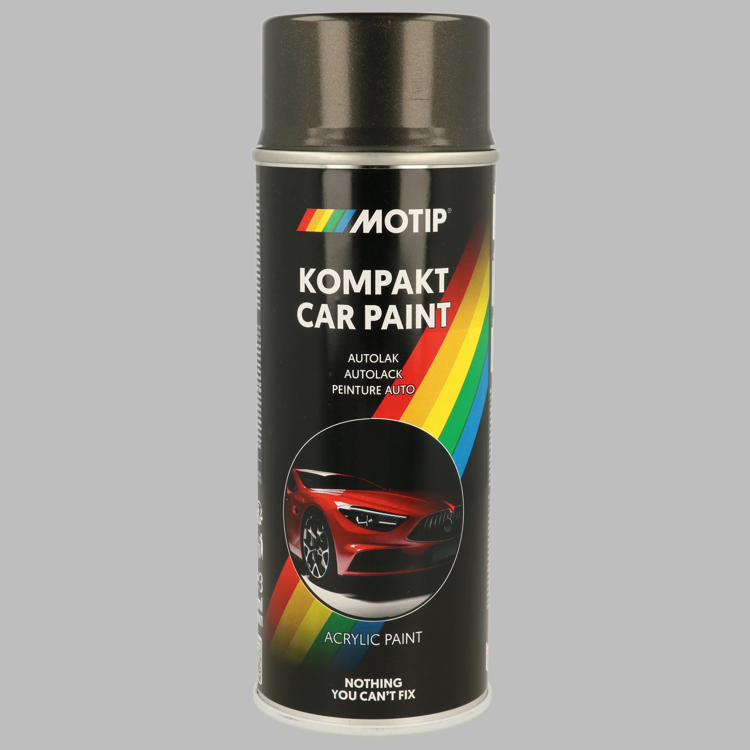 MOTIP 51110 Kompakt grau metallic 400 ml Fahrzeug-Kombinationslack