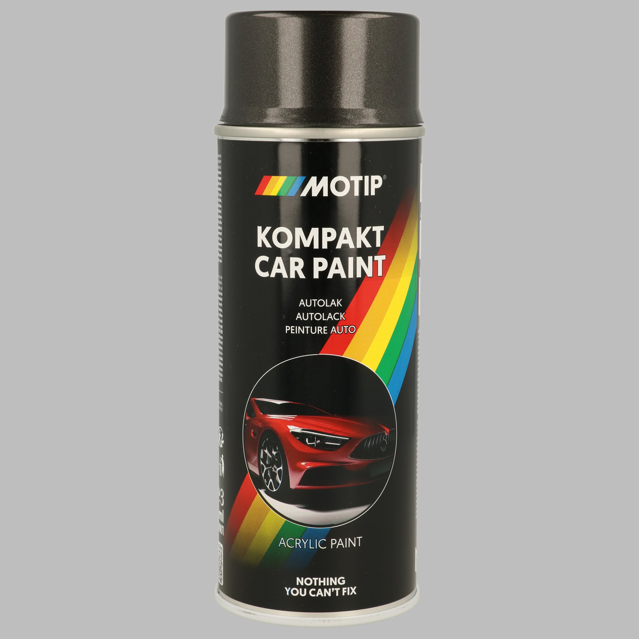 MOTIP 51117 Kompakt grau metallic 400 ml Fahrzeug-Kombinationslack
