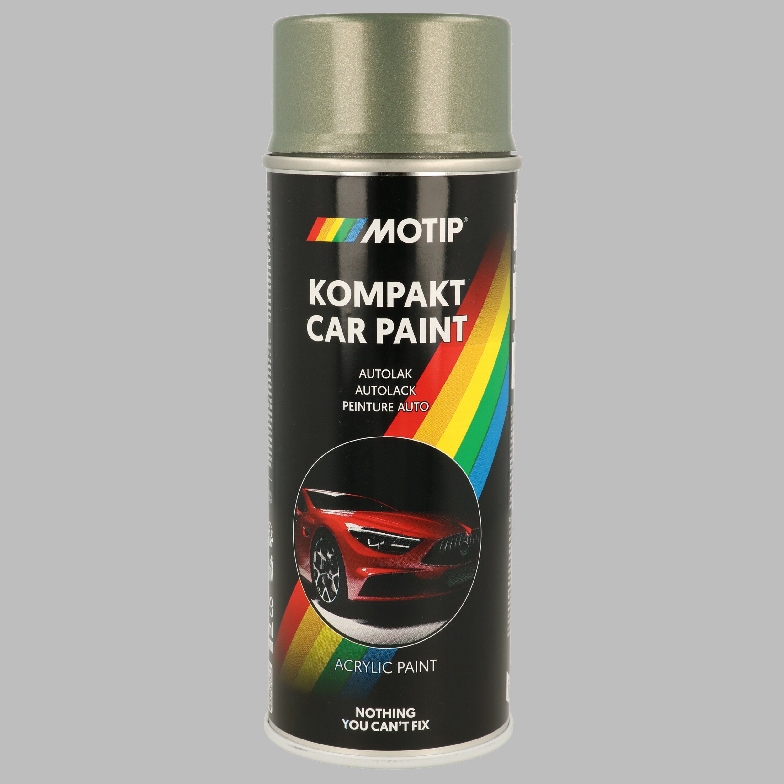 MOTIP 51119 Kompakt grau metallic 400 ml Fahrzeug-Kombinationslack