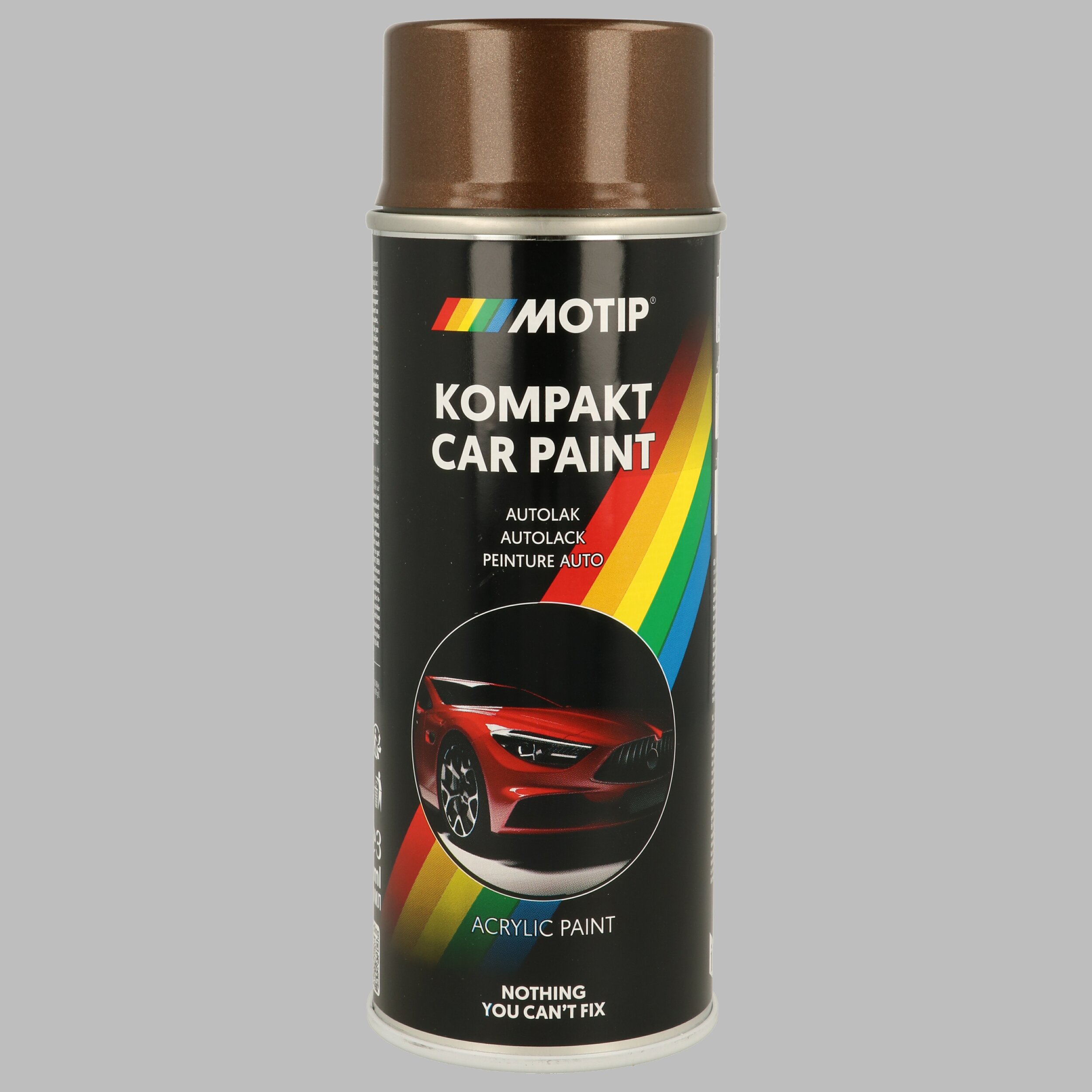 MOTIP 51200 Kompakt braun metallic 400 ml Fahrzeug-Kombinationslack