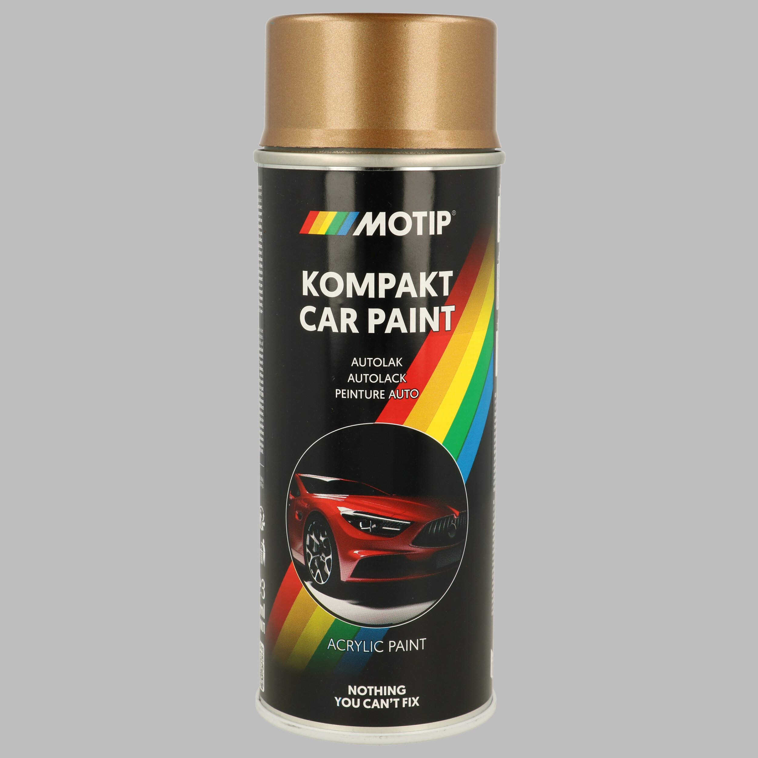 MOTIP 51210 Kompakt braun metallic 400 ml Fahrzeug-Kombinationslack