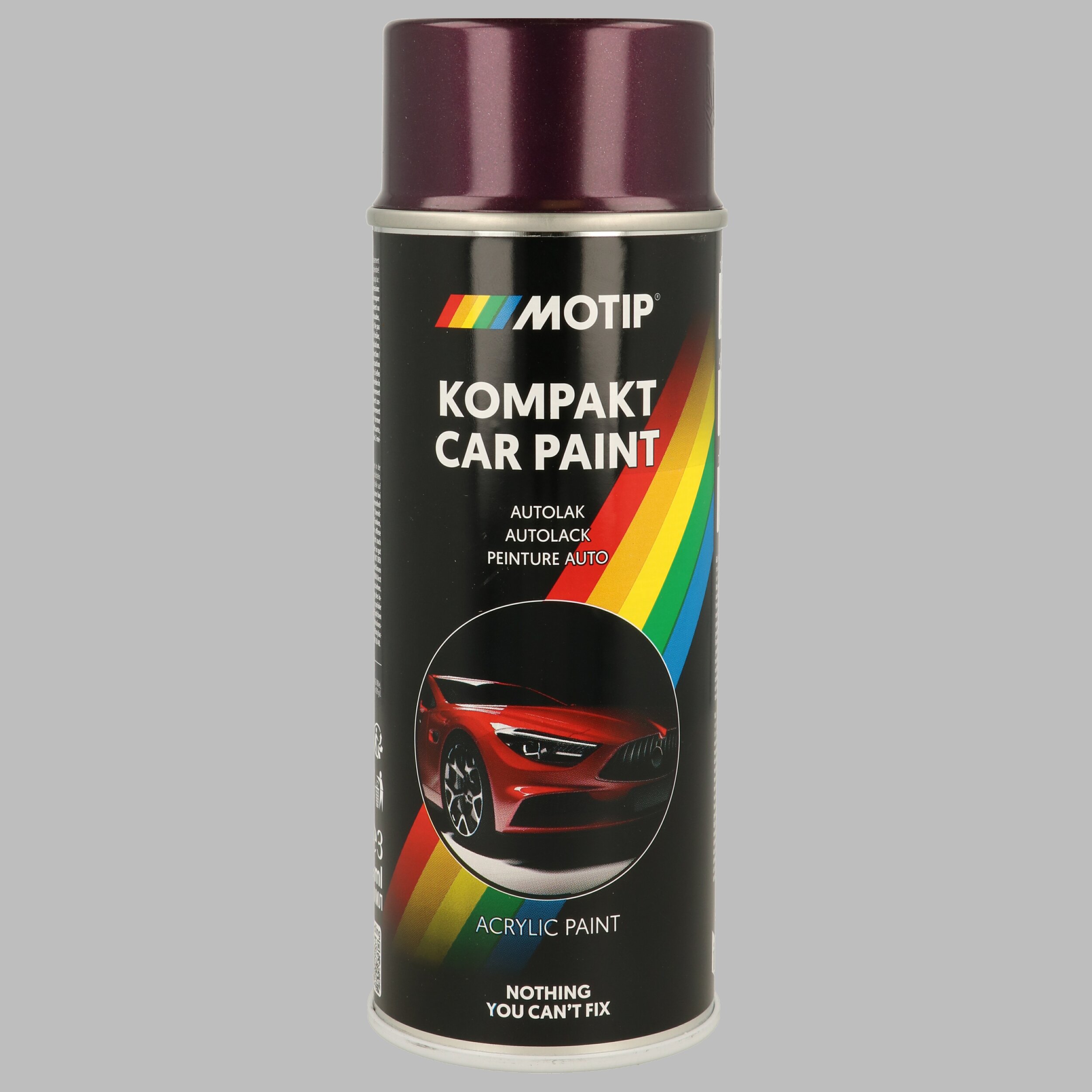 MOTIP 51455 Kompakt rot metallic 400 ml Fahrzeug-Kombinationslack