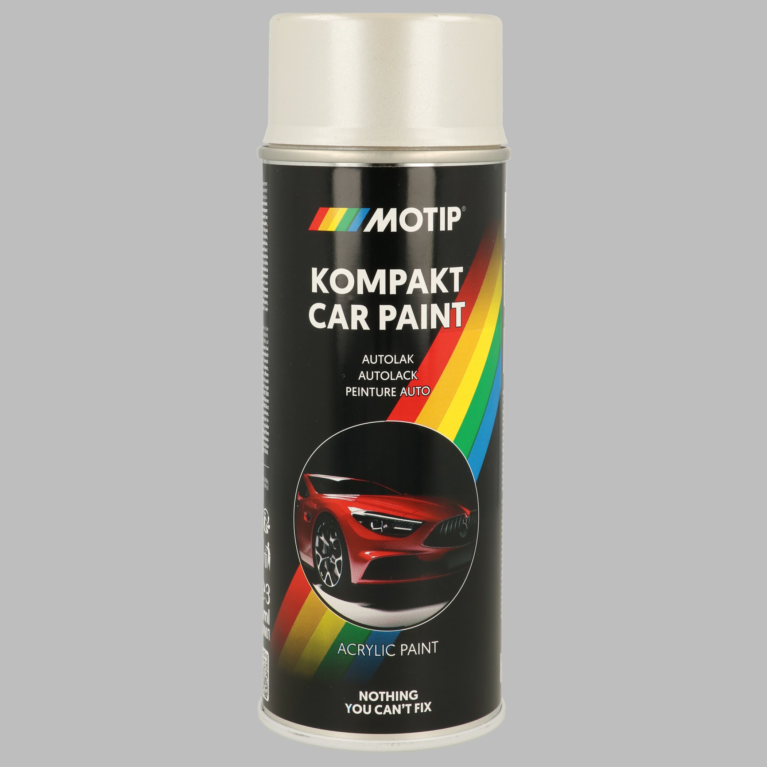 MOTIP 55276 Kompakt weiß metallic 400 ml Fahrzeug-Kombinationslack