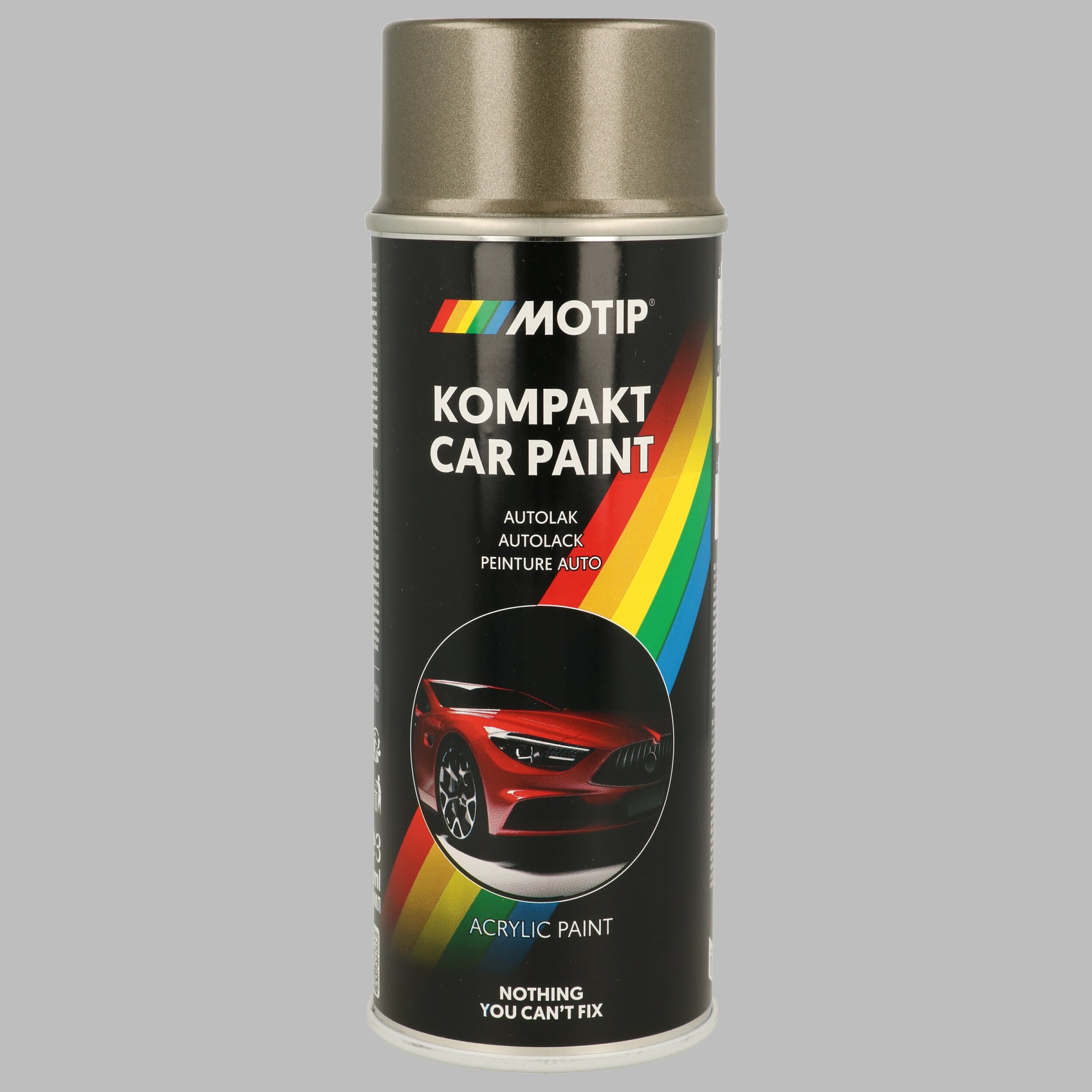 MOTIP 55525 Kompakt grau metallic 400 ml Fahrzeug-Kombinationslack