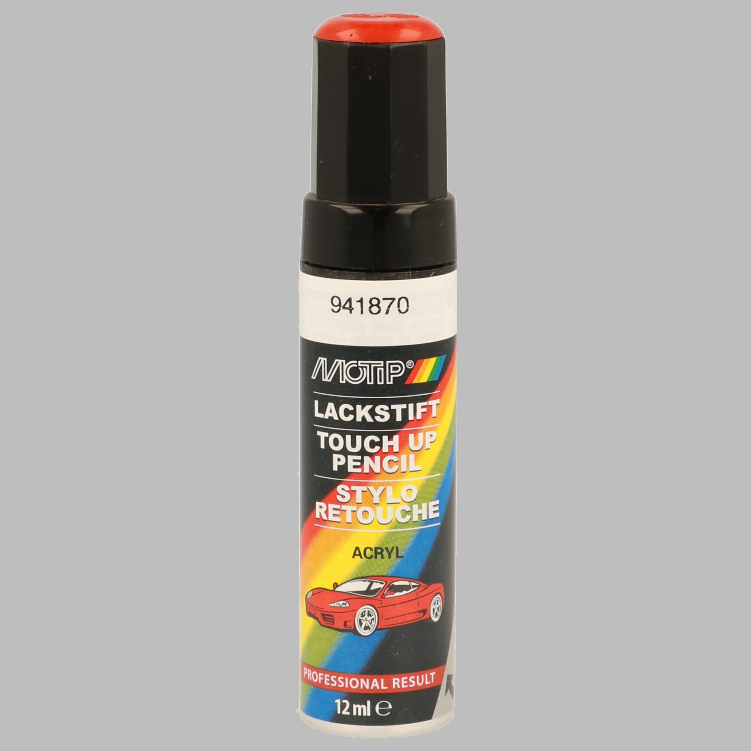 MOTIP 942420 Kompakt orange glänzend 12 ml Fahrzeug-Kombinationslack