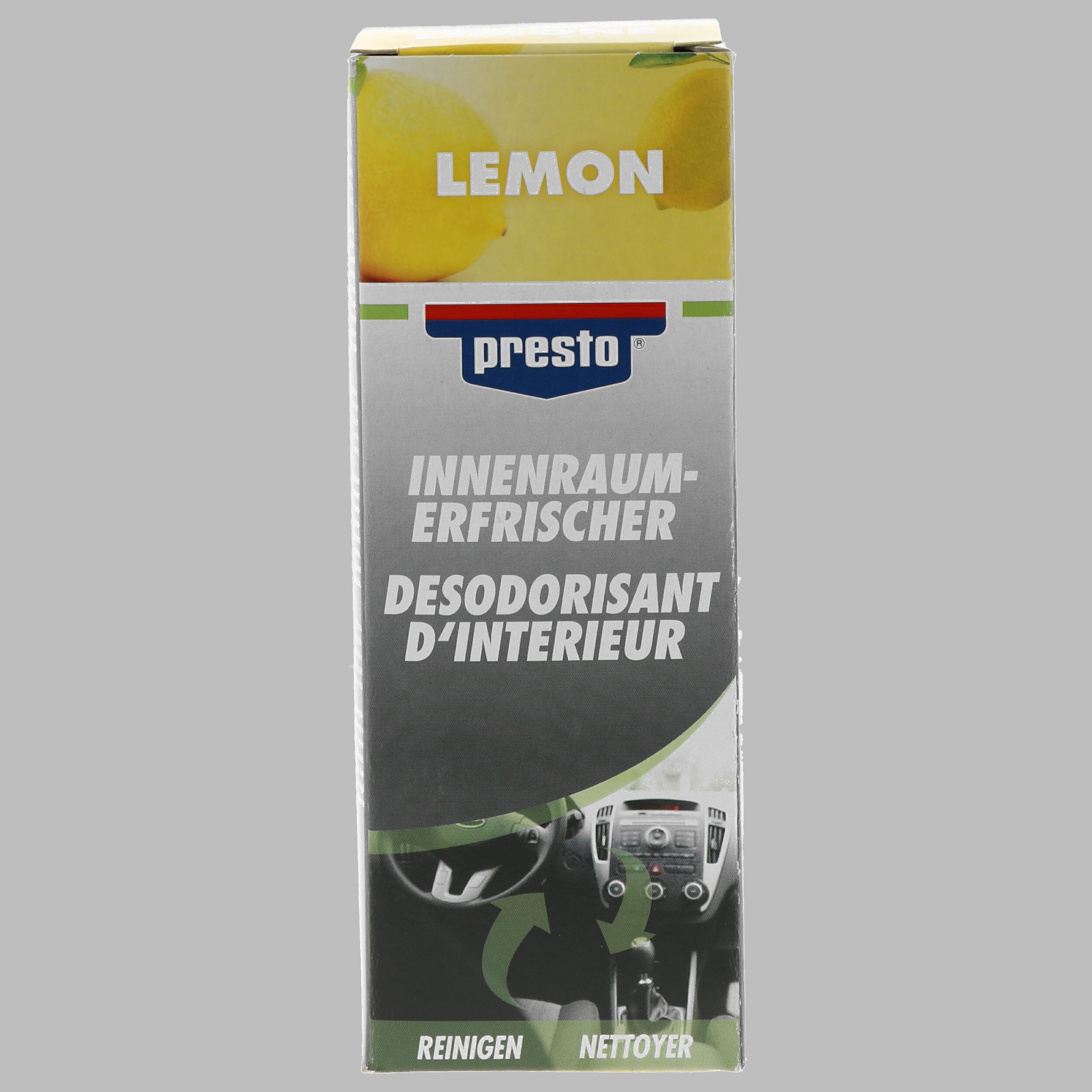 PRESTO 157110 Innenraum-Erfrischer Lemon 150 ml Klimaanlagenreiniger/-desinfizierer