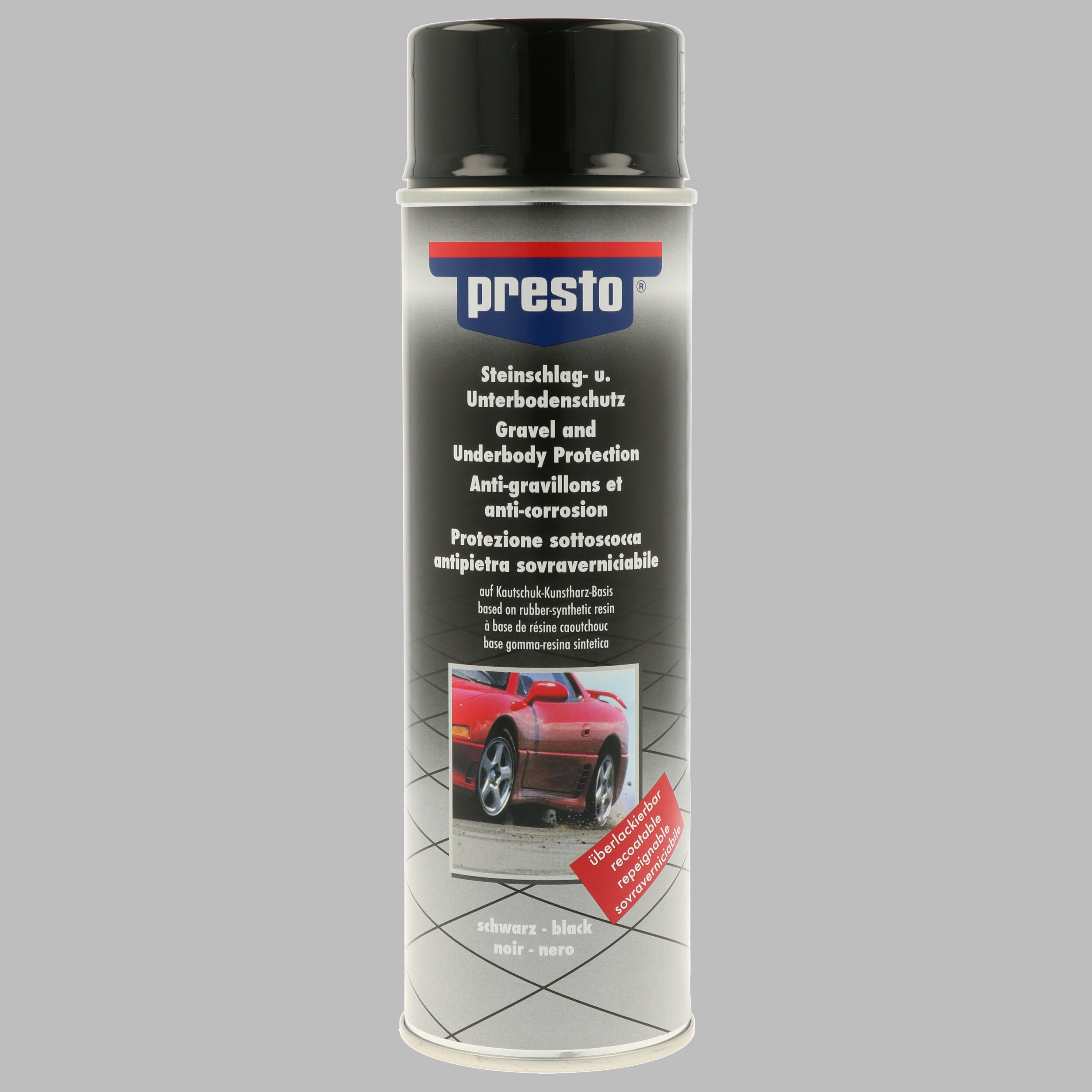 PRESTO 306024 Steinschlag-Unterbodenschutz schwarz 500 ml Unterbodenschutz