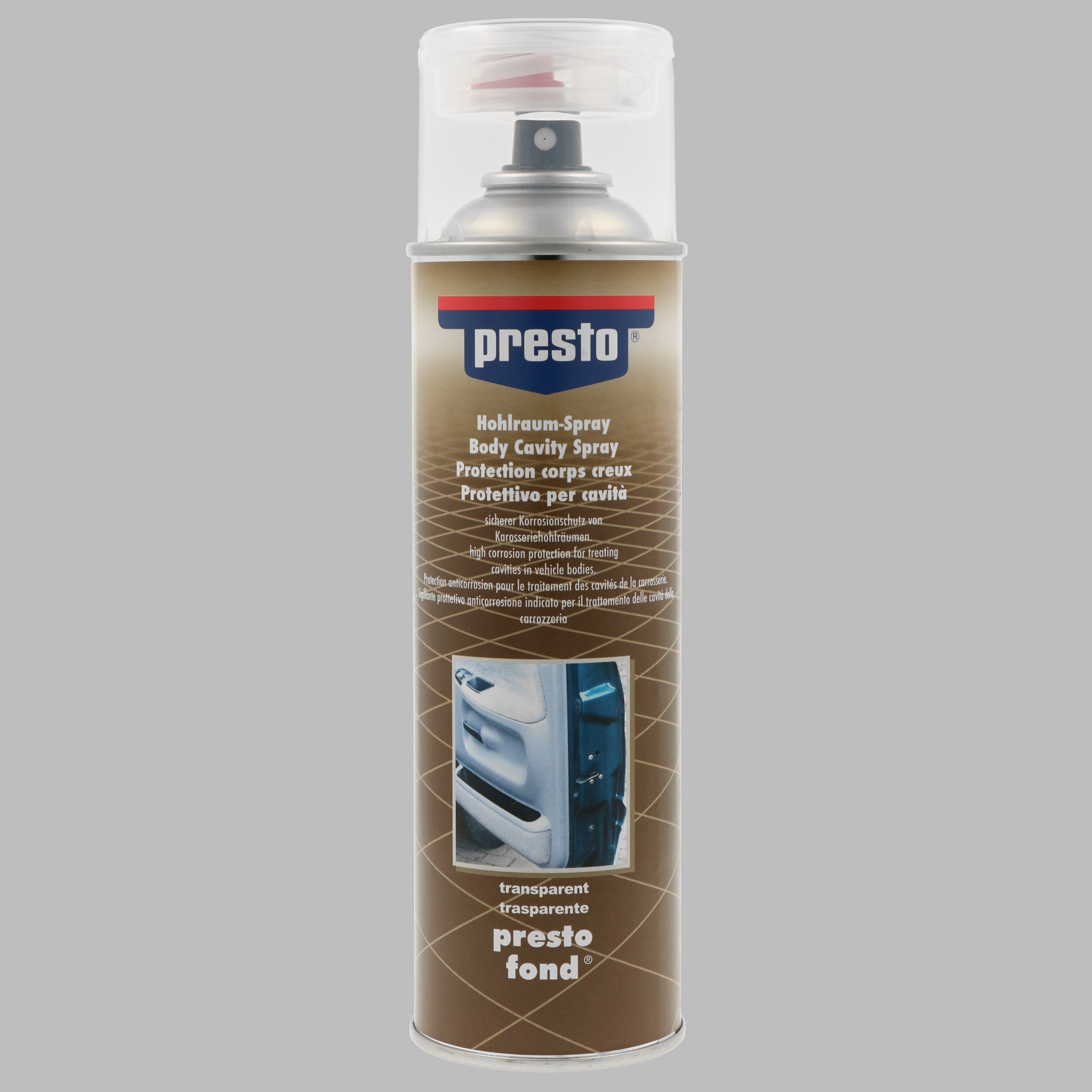 PRESTO 306055 Hohlraumschutz transparent 500 ml Hohlraumkonservierung
