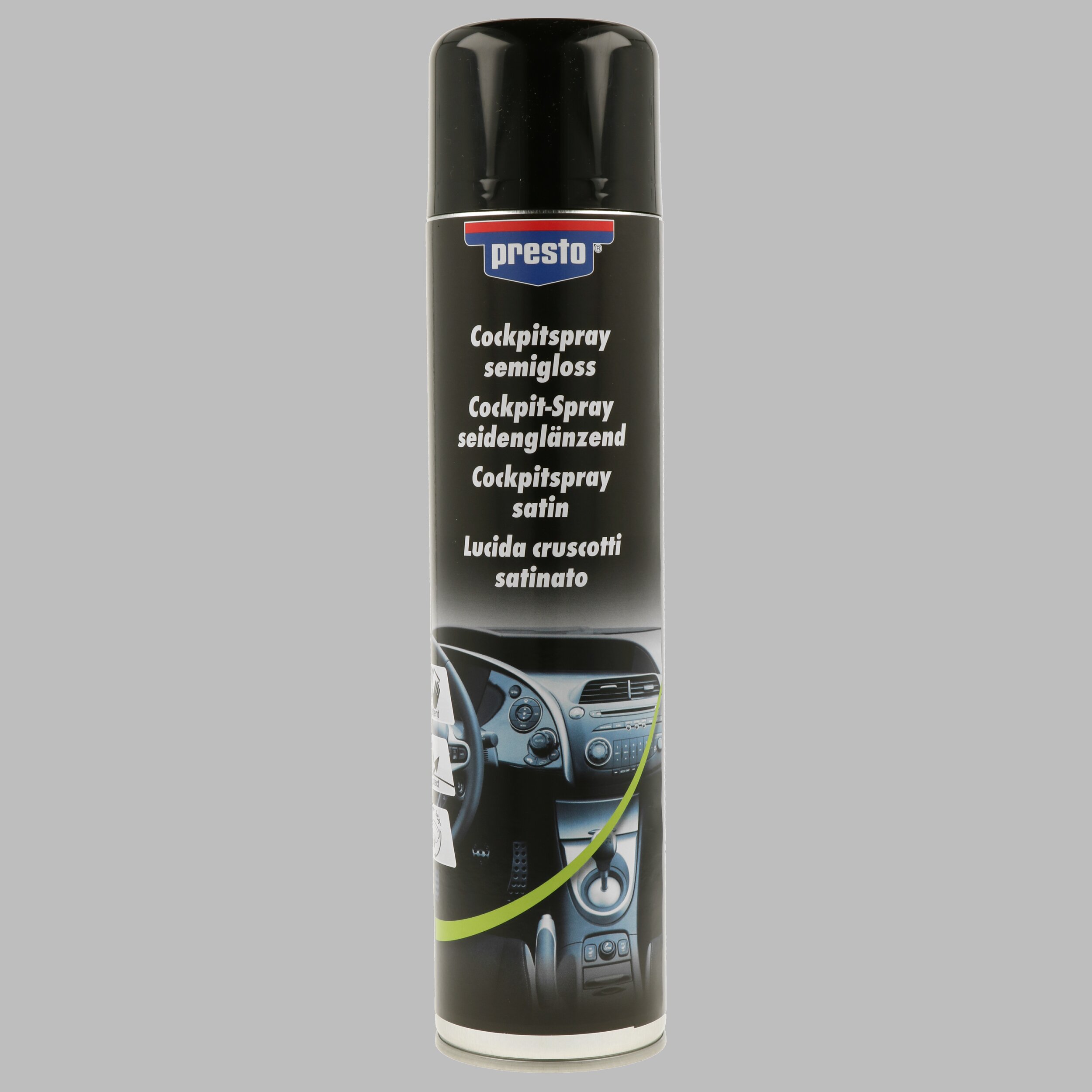 PRESTO 383212 Cockpitspray seidenglänzend 600 ml Kunststoffpflegemittel