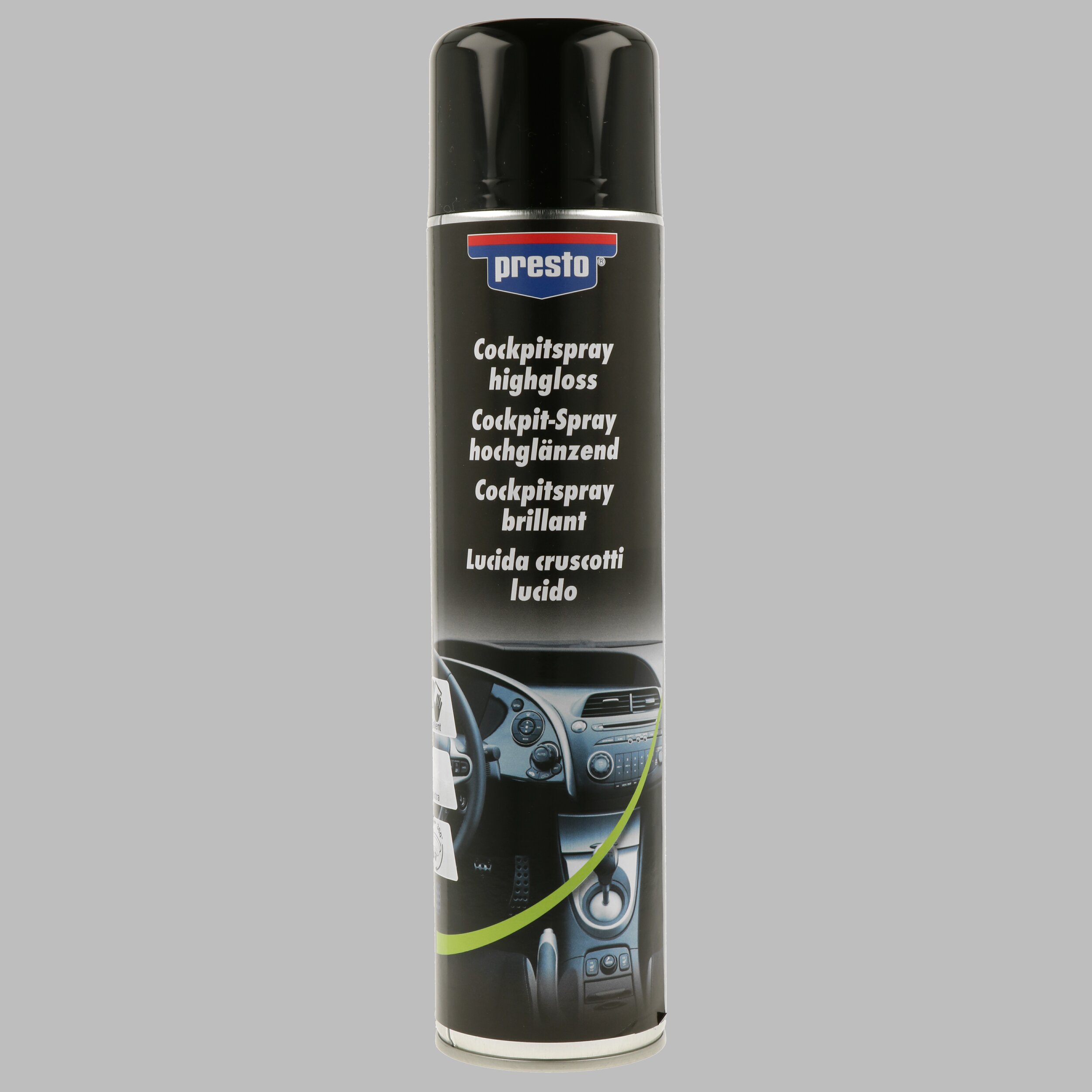 PRESTO 383243 Cockpitspray hochglänzend 600 ml Kunststoffpflegemittel