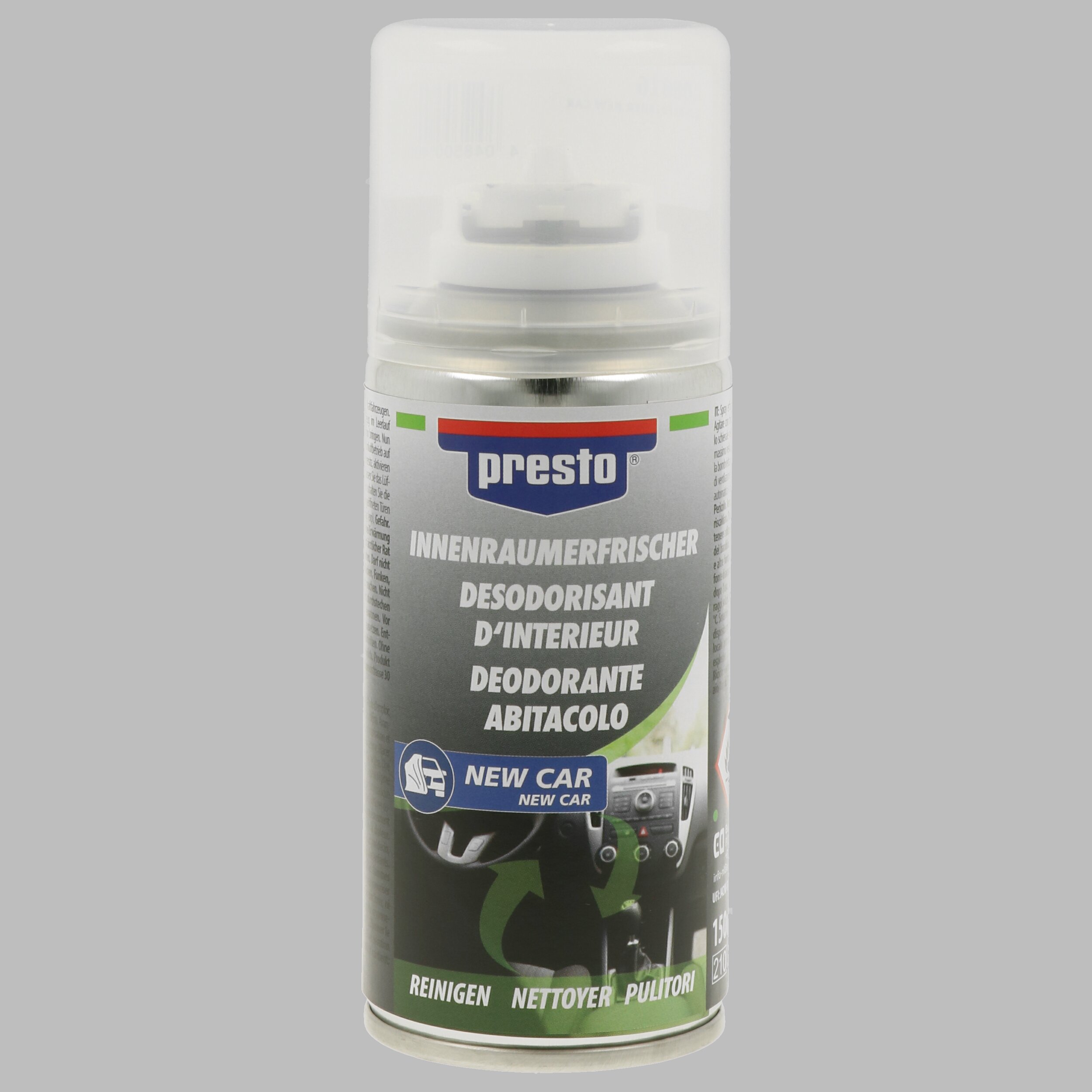 PRESTO 408816 Innenraum-Erfrischer New Car 150 ml Klimaanlagenreiniger/-desinfizierer
